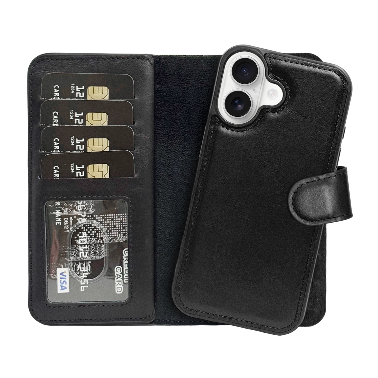 iPhone 17 Double Magnet Wallet