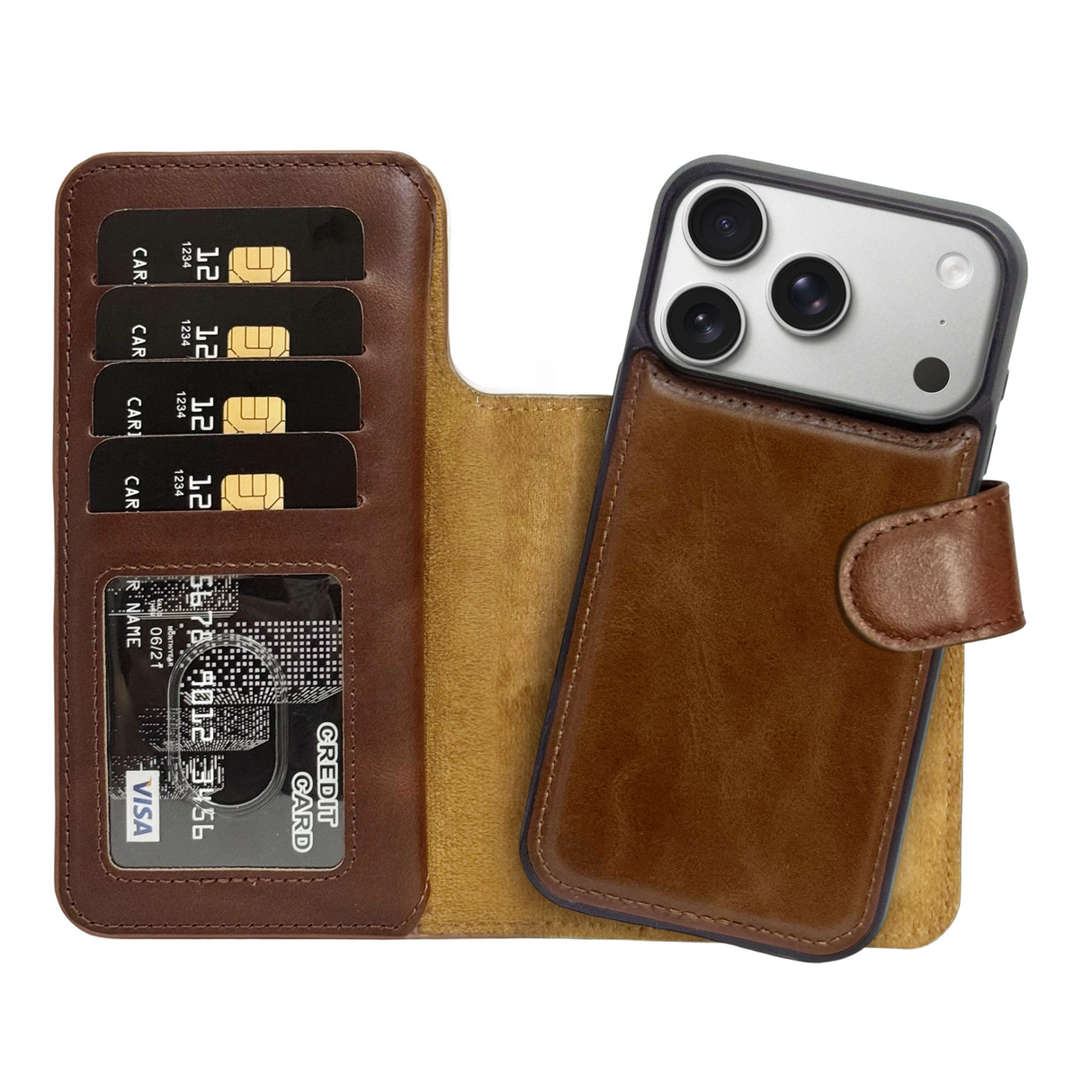 Iphone 17 Pro Double Magnet Wallet