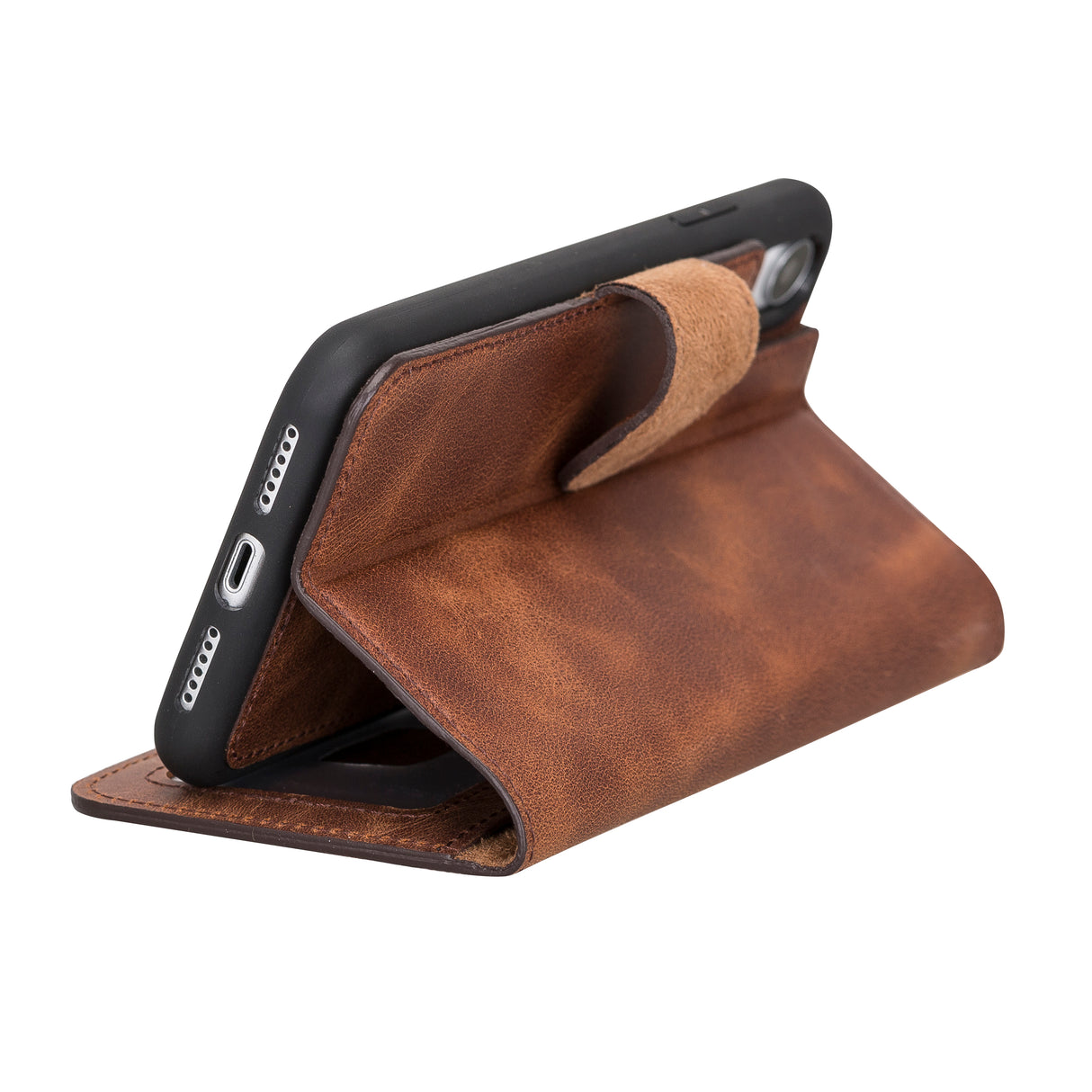 iPhone XR  Leather Wallet Case