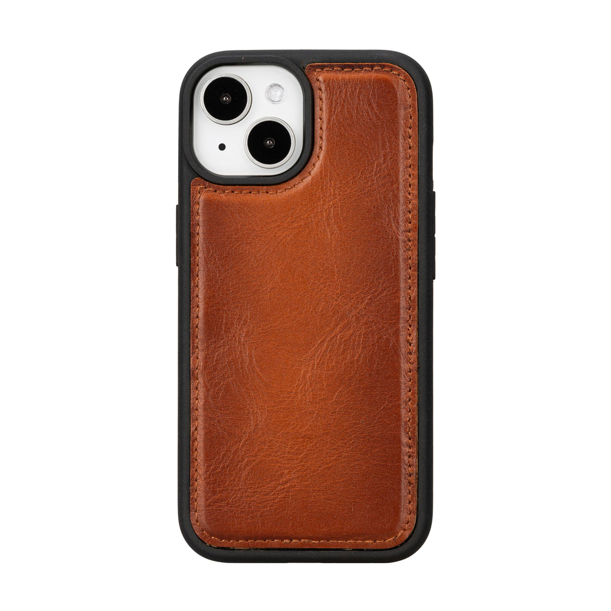 iPhone 15 Leather Snap-on Flex Flat