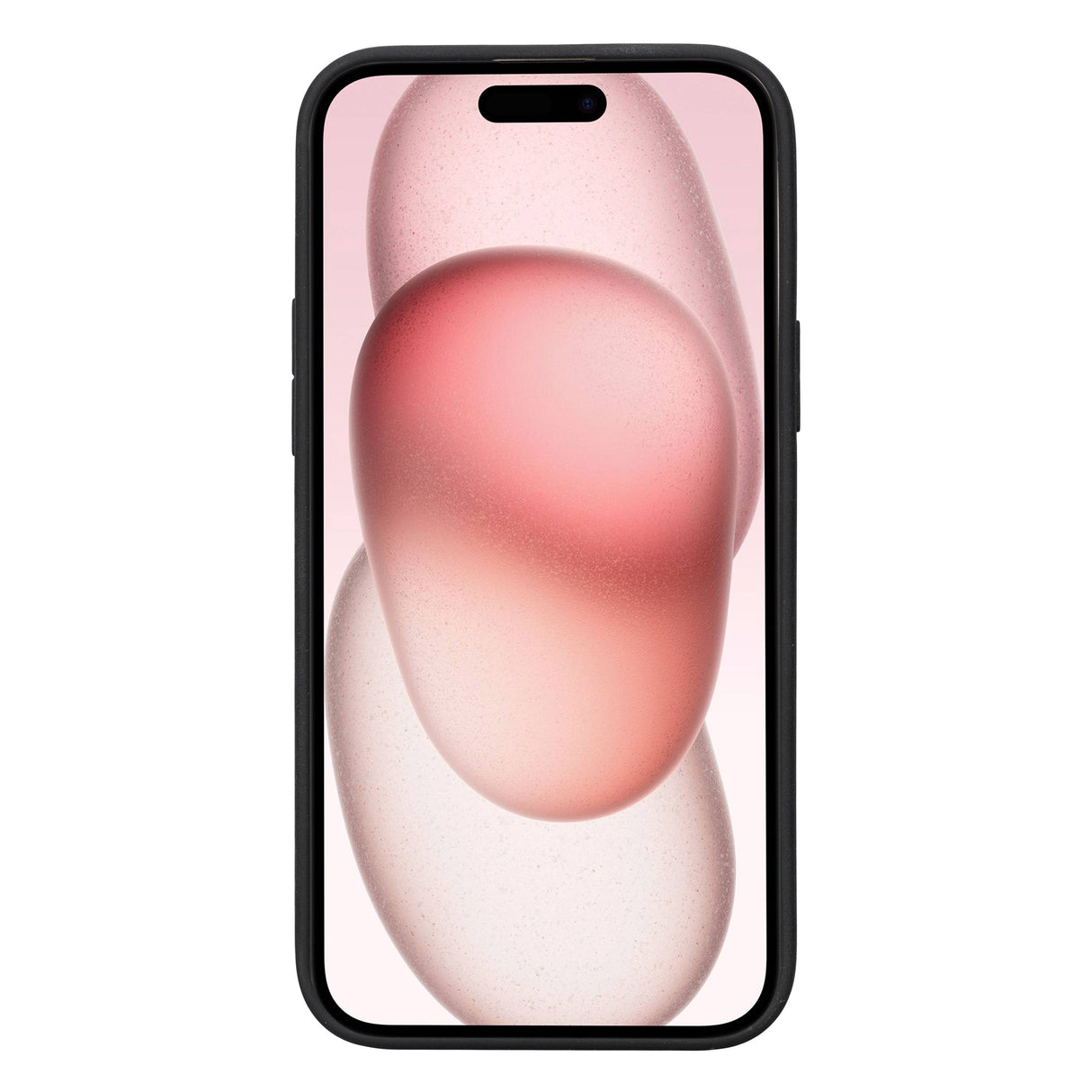 iPhone 15 Plus Leather Snap-on Flex Flat