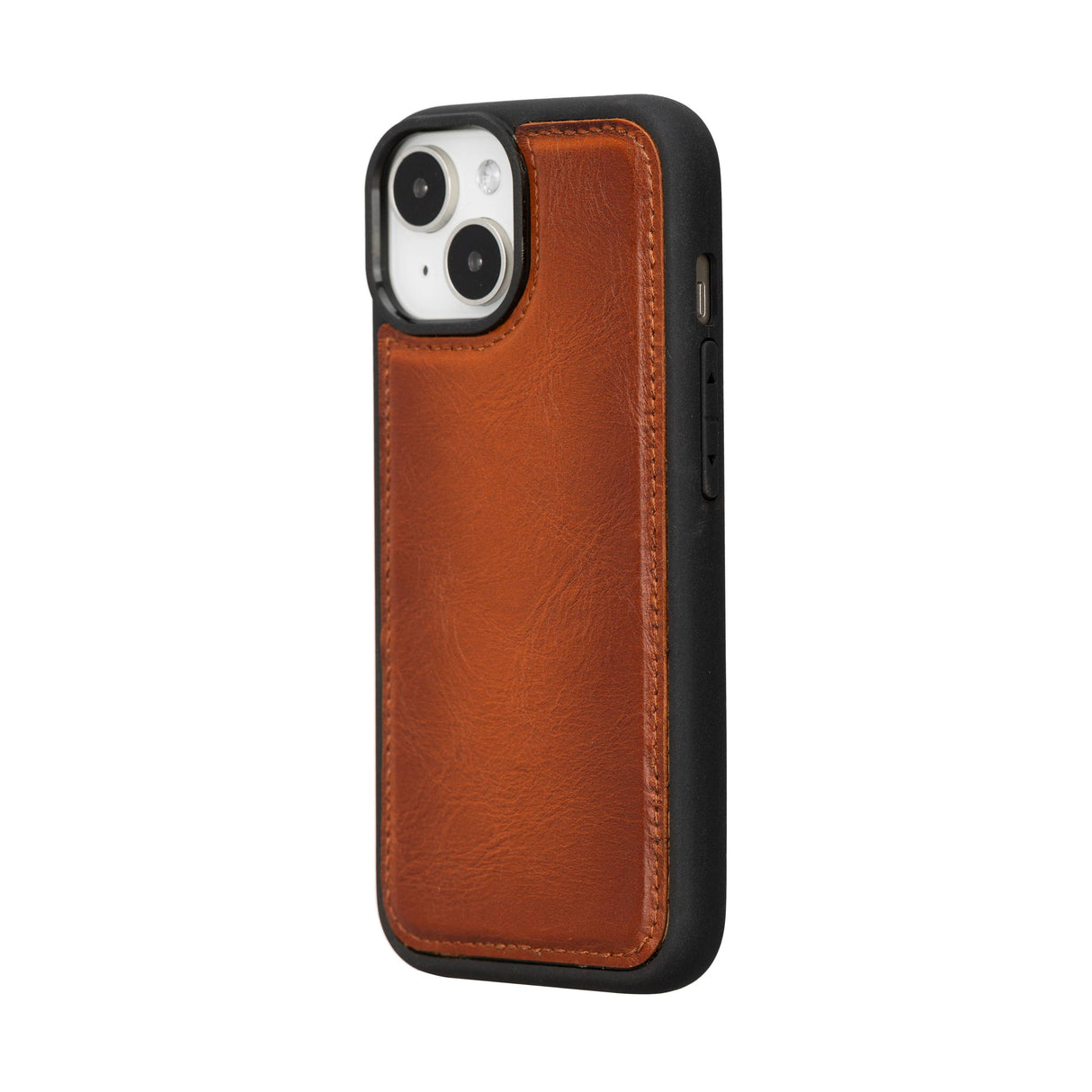 iPhone 15 Leather Snap-on Flex Flat
