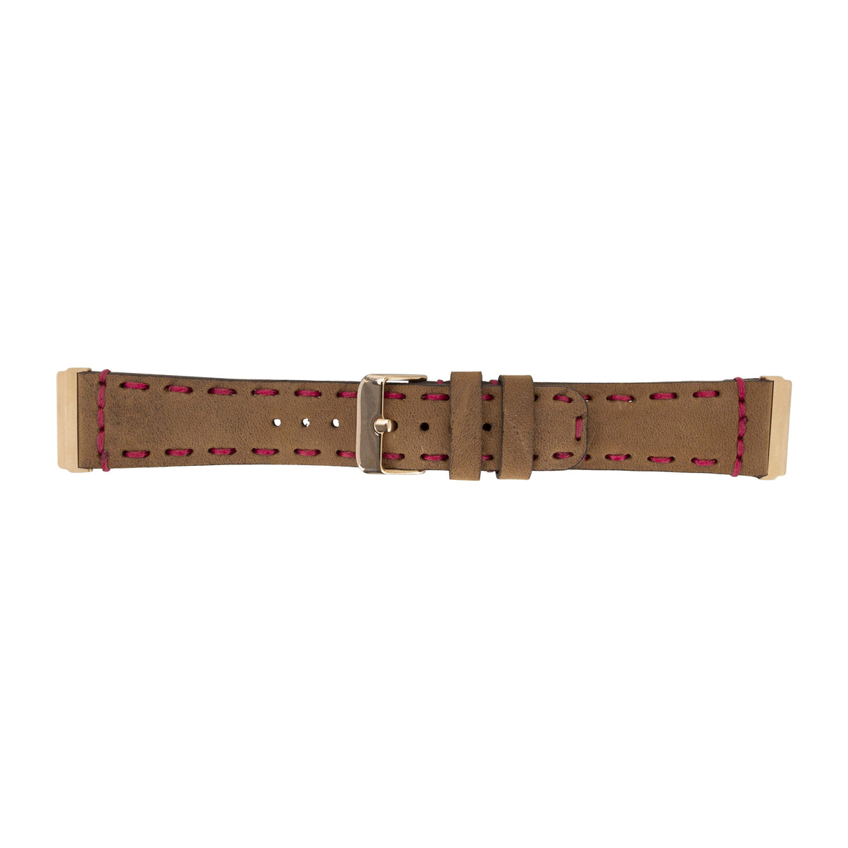 Full Stitch Leather Band for Fitbit Watch
