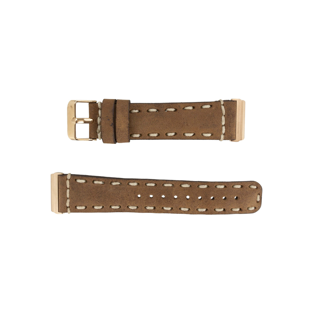 Full Stitch Leather Band for Fitbit Watch