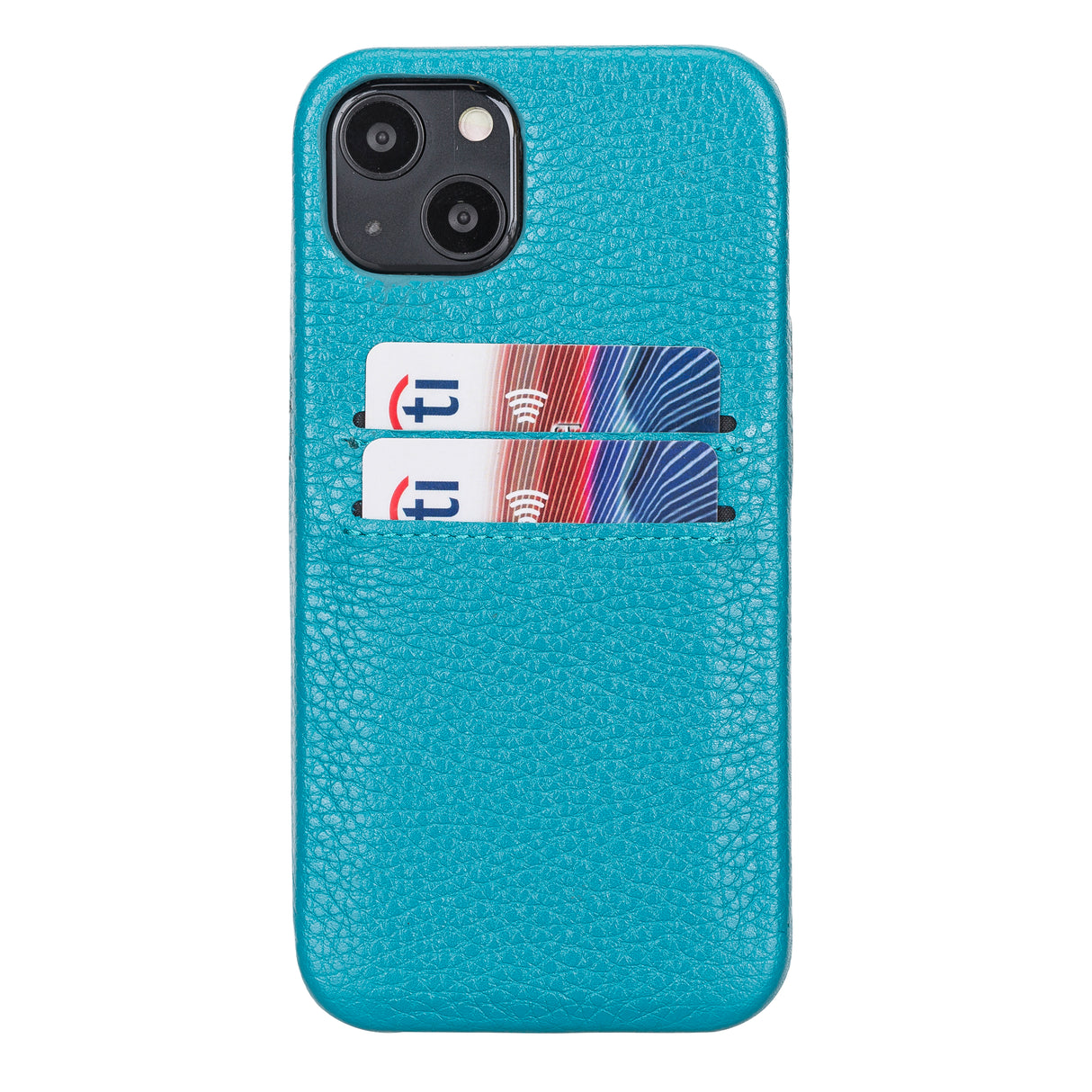 iPhone 13 Snap-on Leather Wallet Case