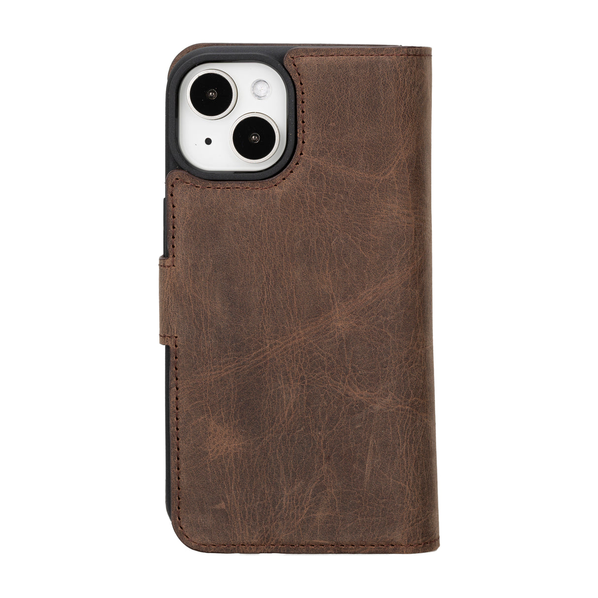 iPhone 15 Leather Dual Wallet Case