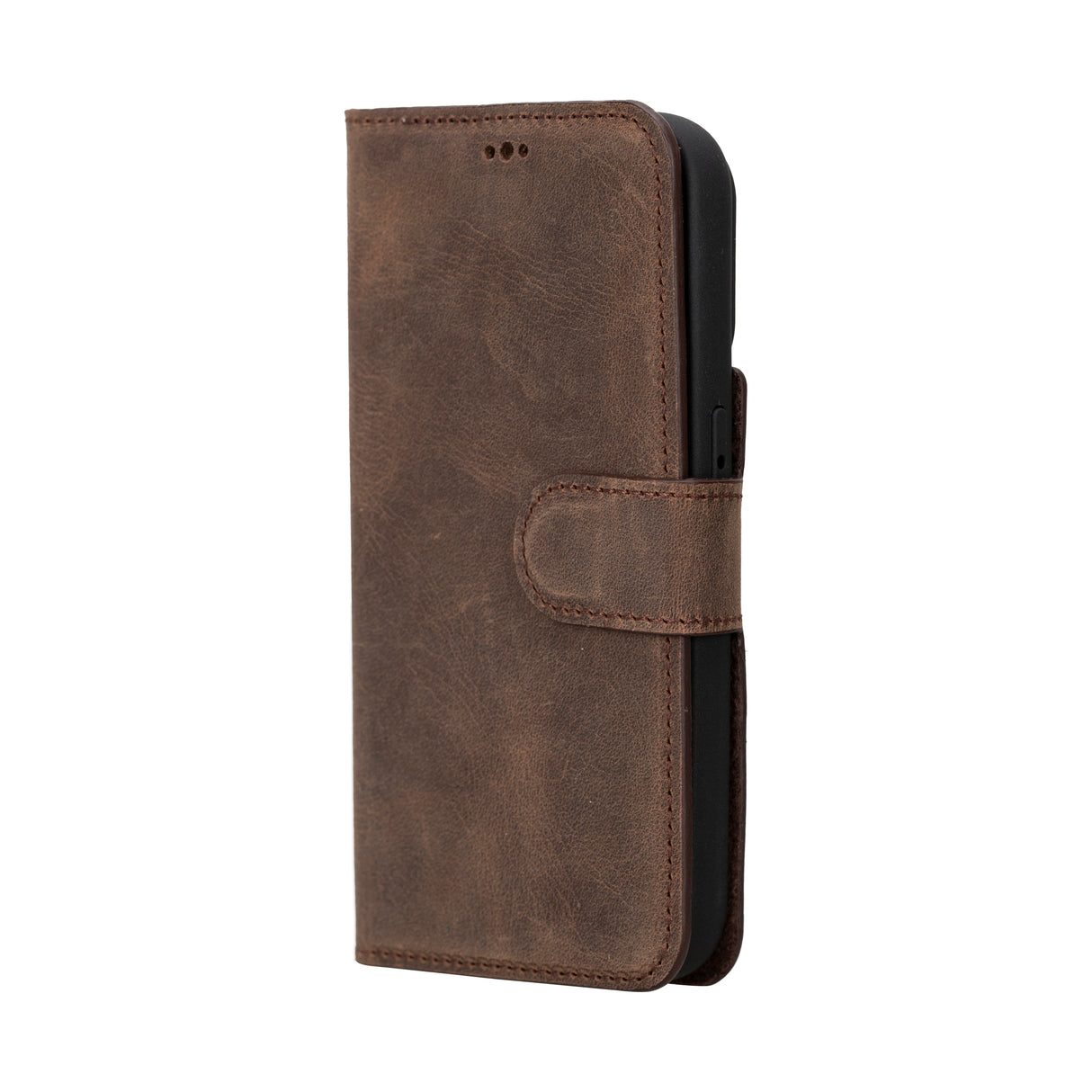 iPhone 15 Pro Leather Wallet Case