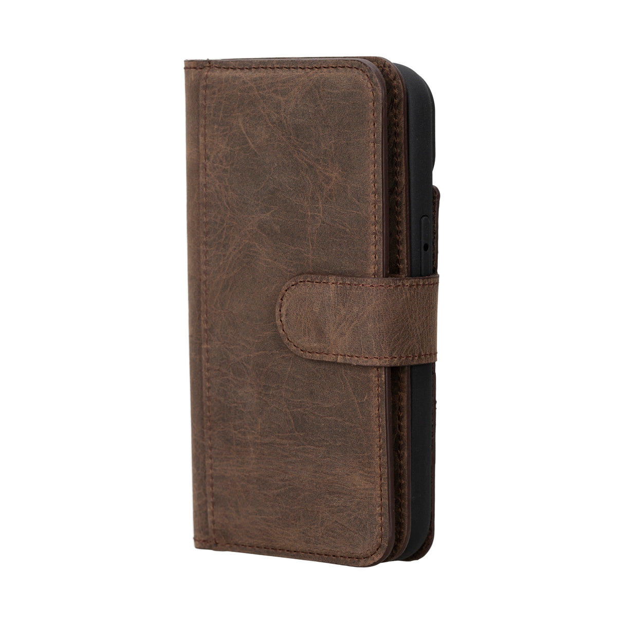 iPhone 15 Leather Dual Wallet Case