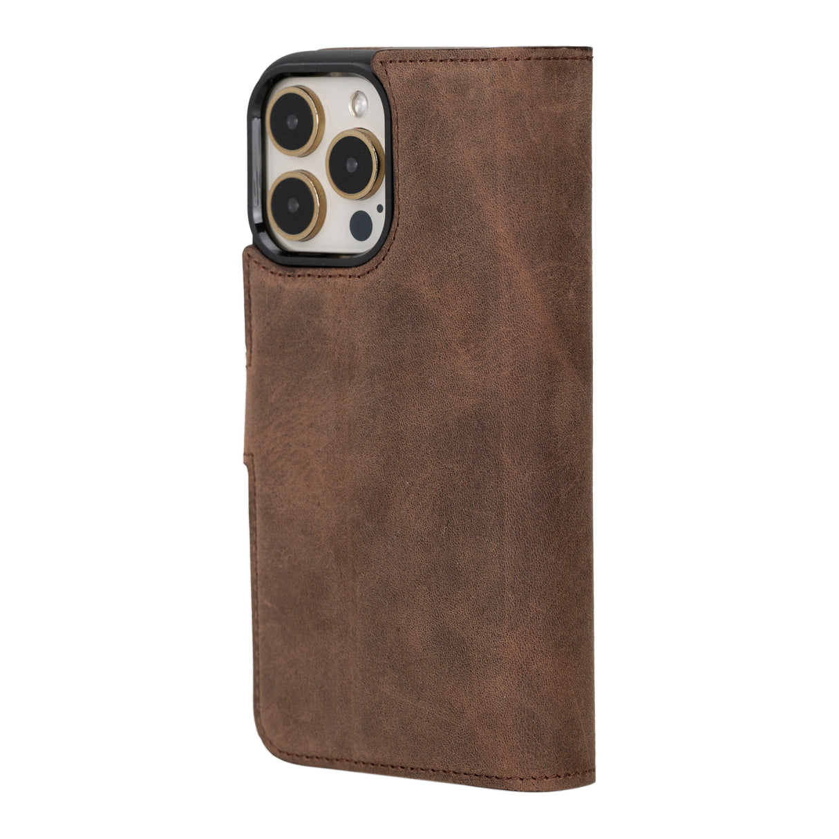 iPhone 15 Pro Max Dual Leather Wallet Case