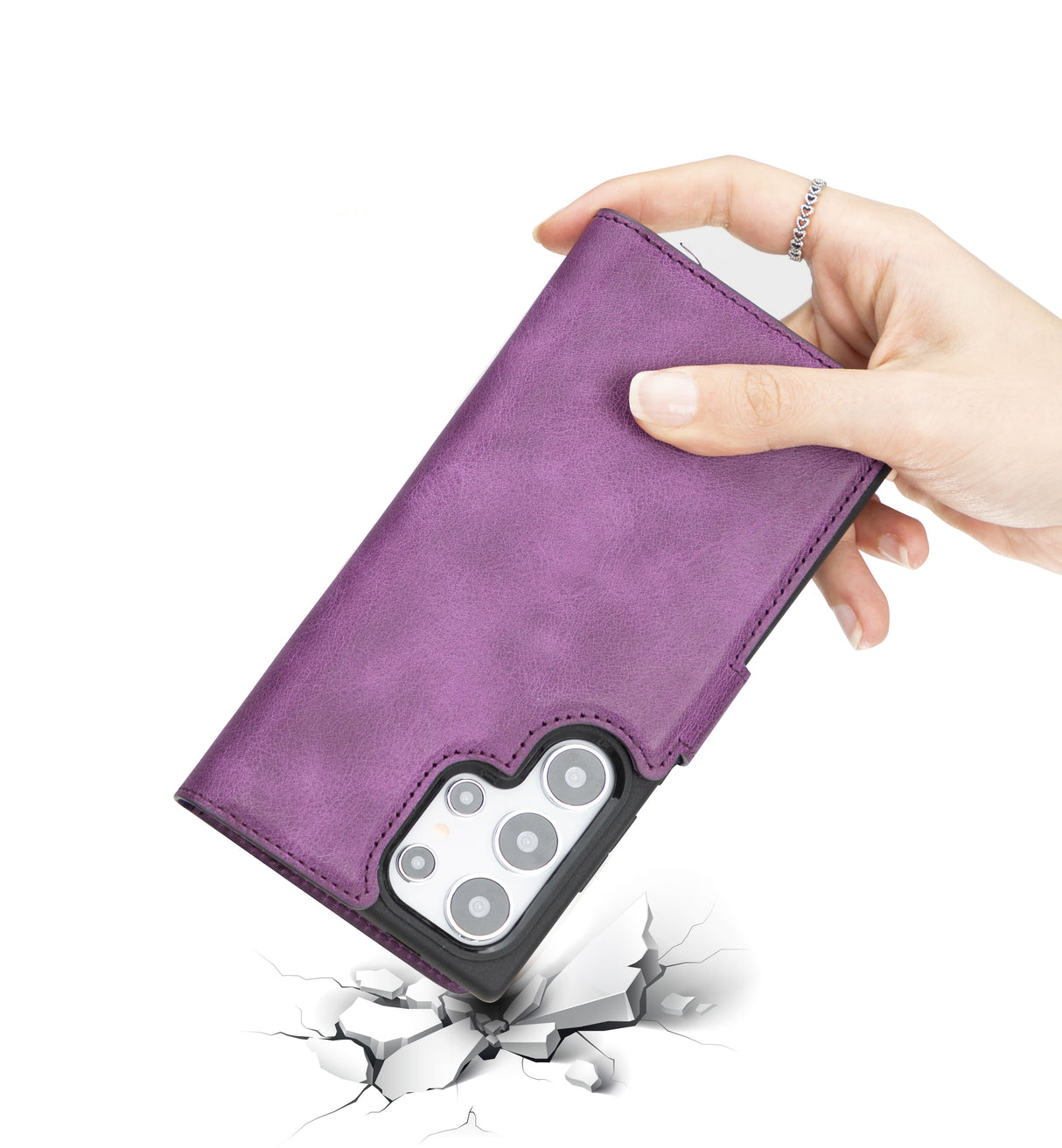 Samsung Galaxy S24 Ultra Leather Wallet Case