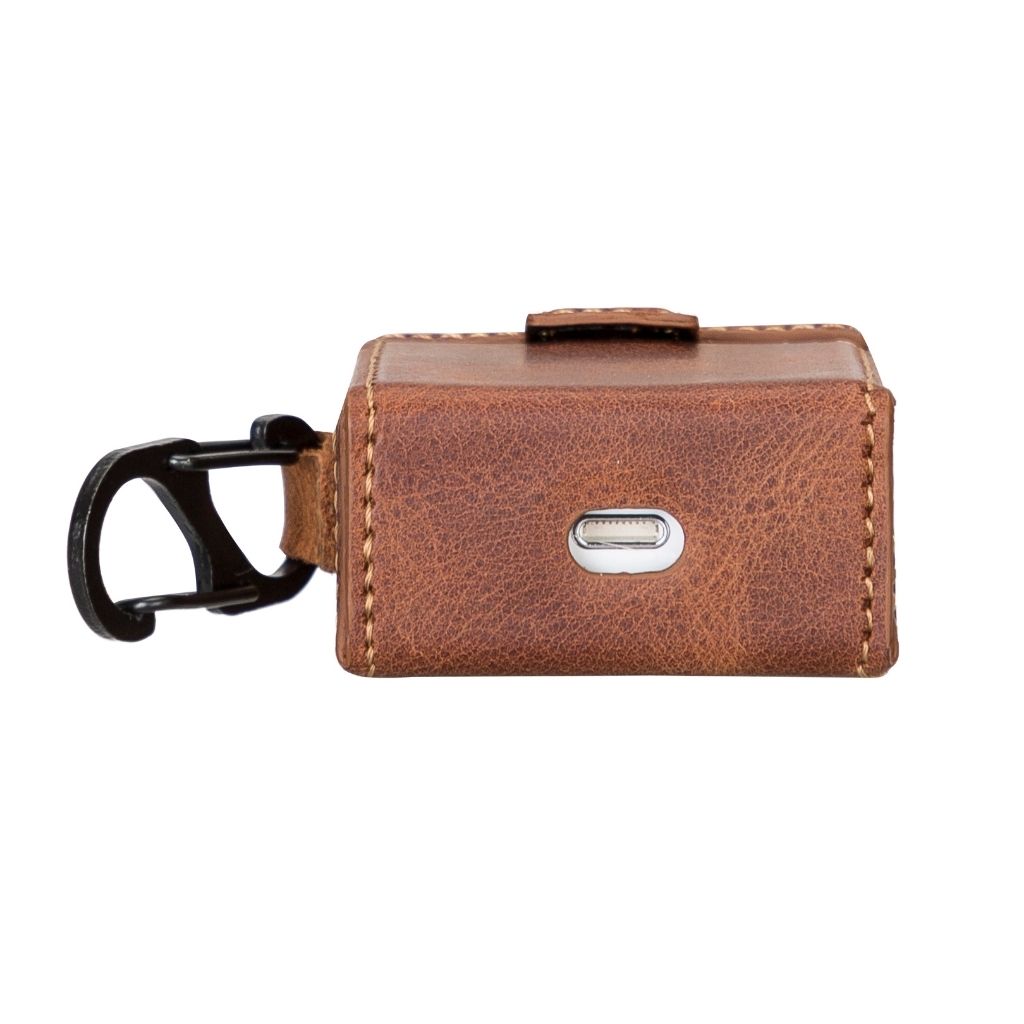 AirPods 1/2 Leather Square Case