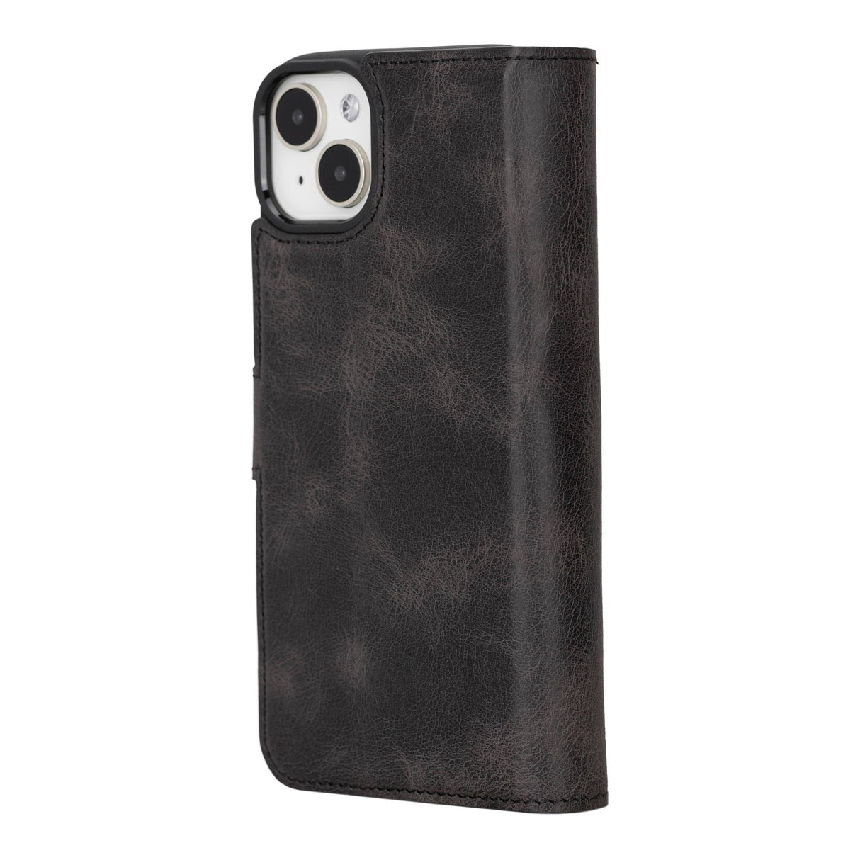 iPhone 15 Plus Leather Dual Wallet Case