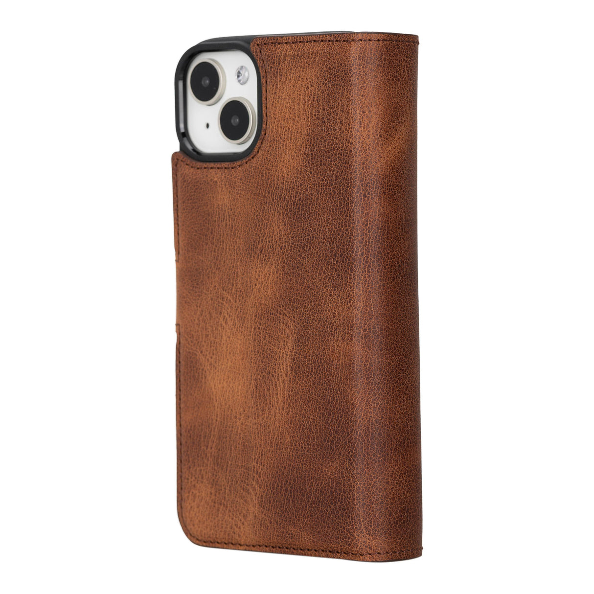 iPhone 15 Plus Leather Dual Wallet Case
