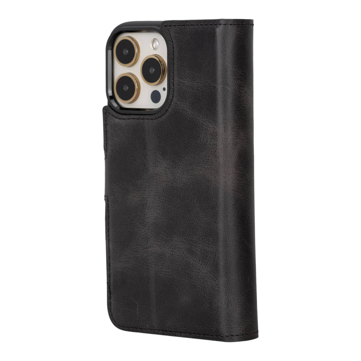 iPhone 15 Pro Max Dual Leather Wallet Case