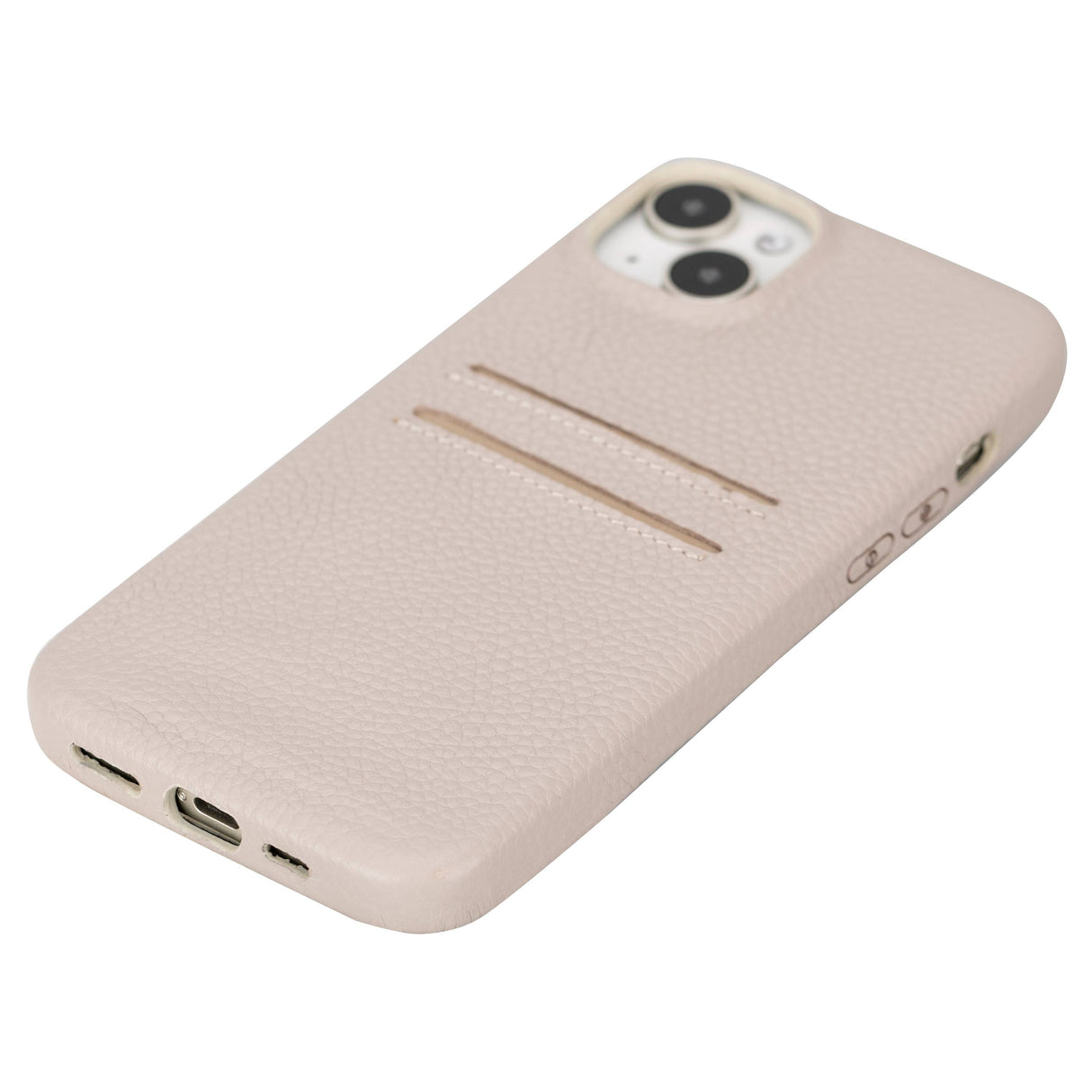 iPhone 15 Plus Leather Snap-On Wallet Phone case