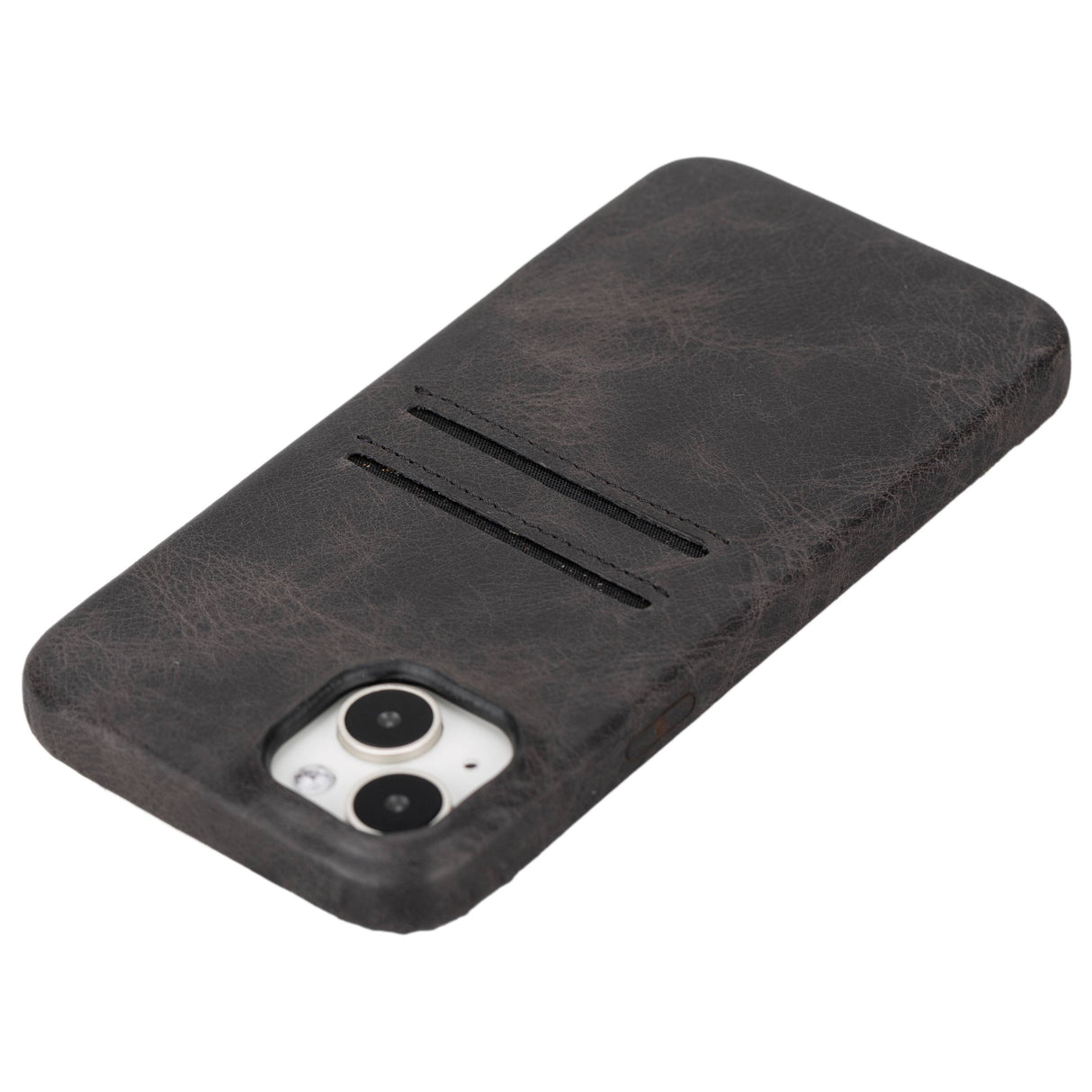 iPhone 15 Plus Leather Snap-On Wallet Phone case