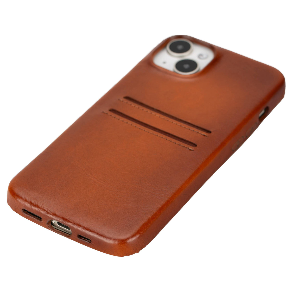 iPhone 15 Plus Leather Snap-On Wallet Phone case