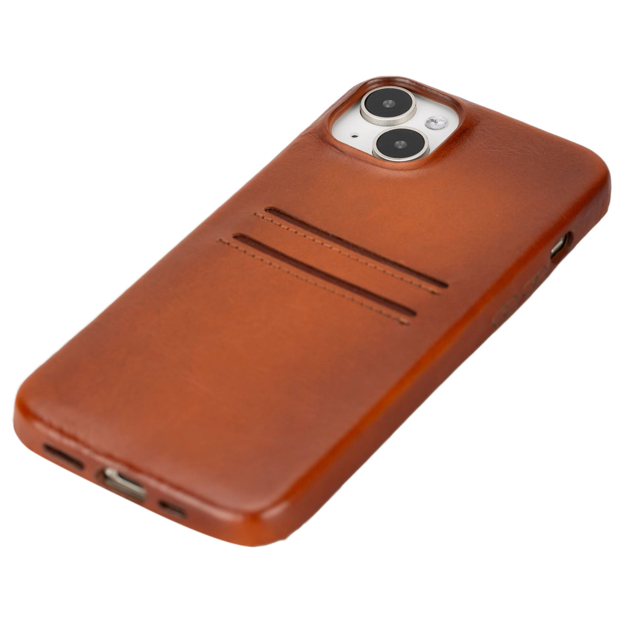 iPhone 15 Plus Leather Snap-On Wallet Phone case