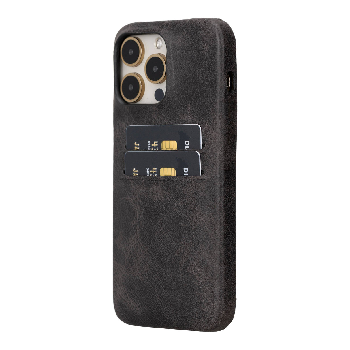 iPhone 15 Pro Max Leather Snap-on wallet case