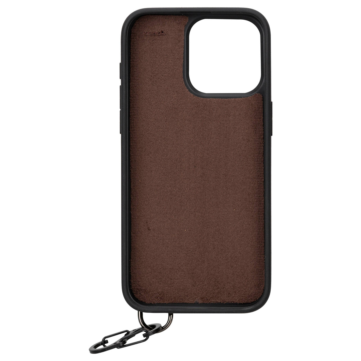 iPhone 15 Pro Max Snap-on Leather Grip Case