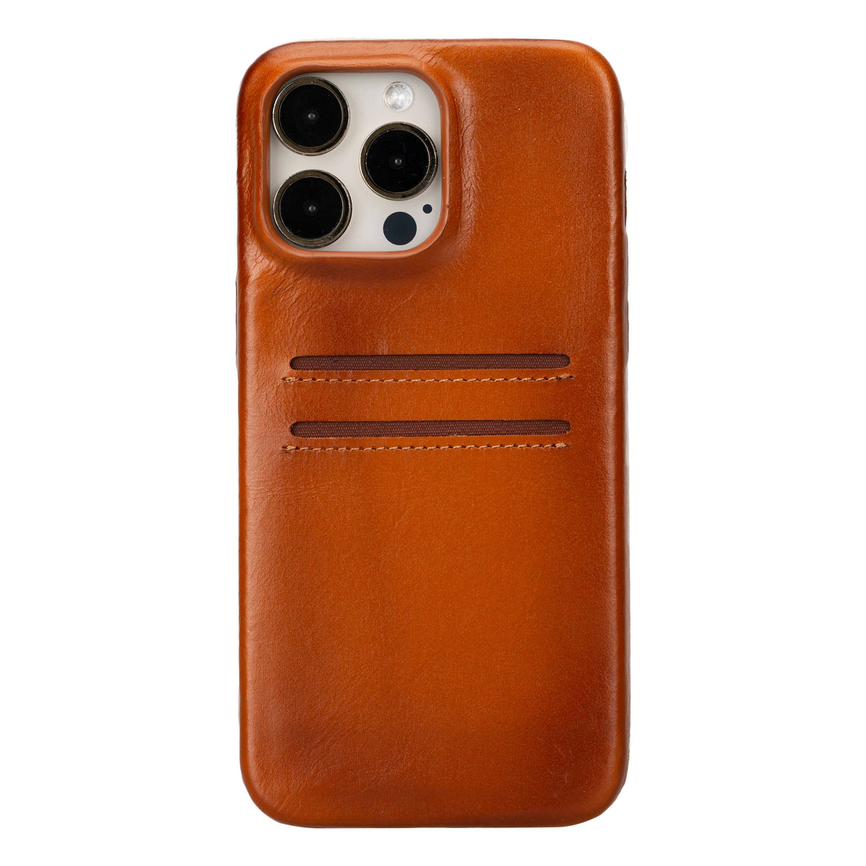 iPhone 15 Pro Max Leather Snap-on wallet case