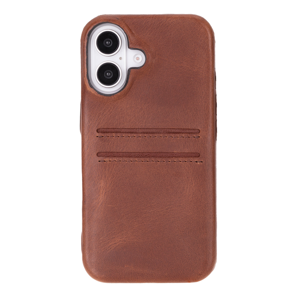iPhone 16 Snap-on Leather Wallet Case