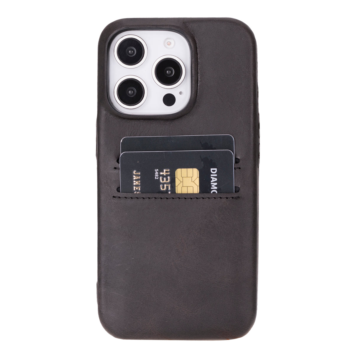 iPhone 16 Pro Max Leather Snap-on wallet case