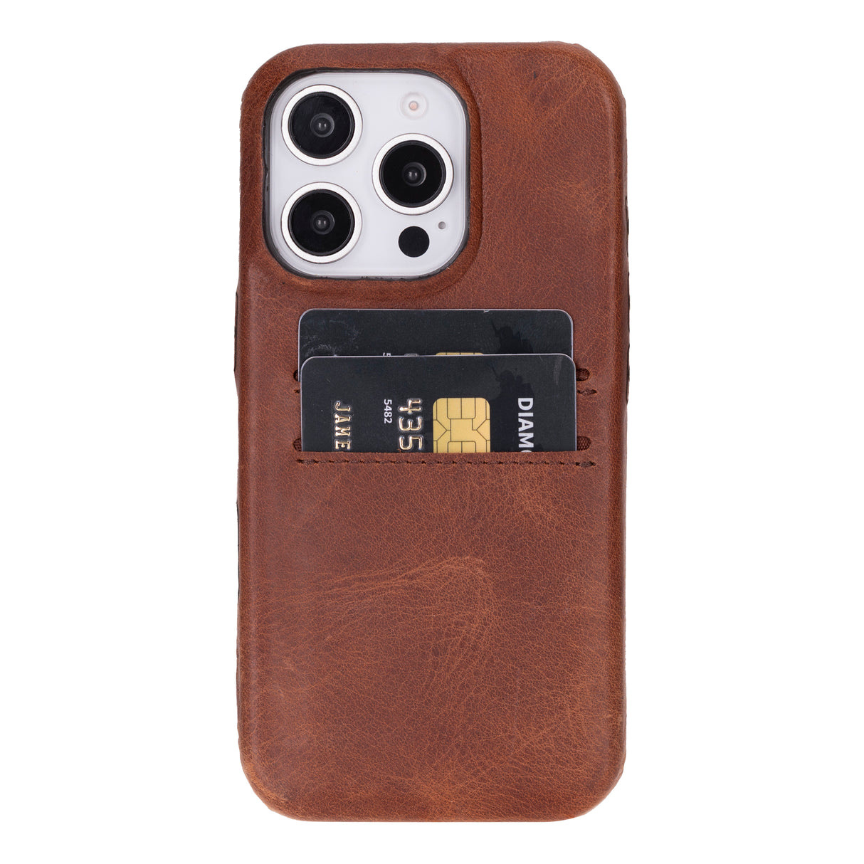 iPhone 16 Pro Leather Snap-on wallet case