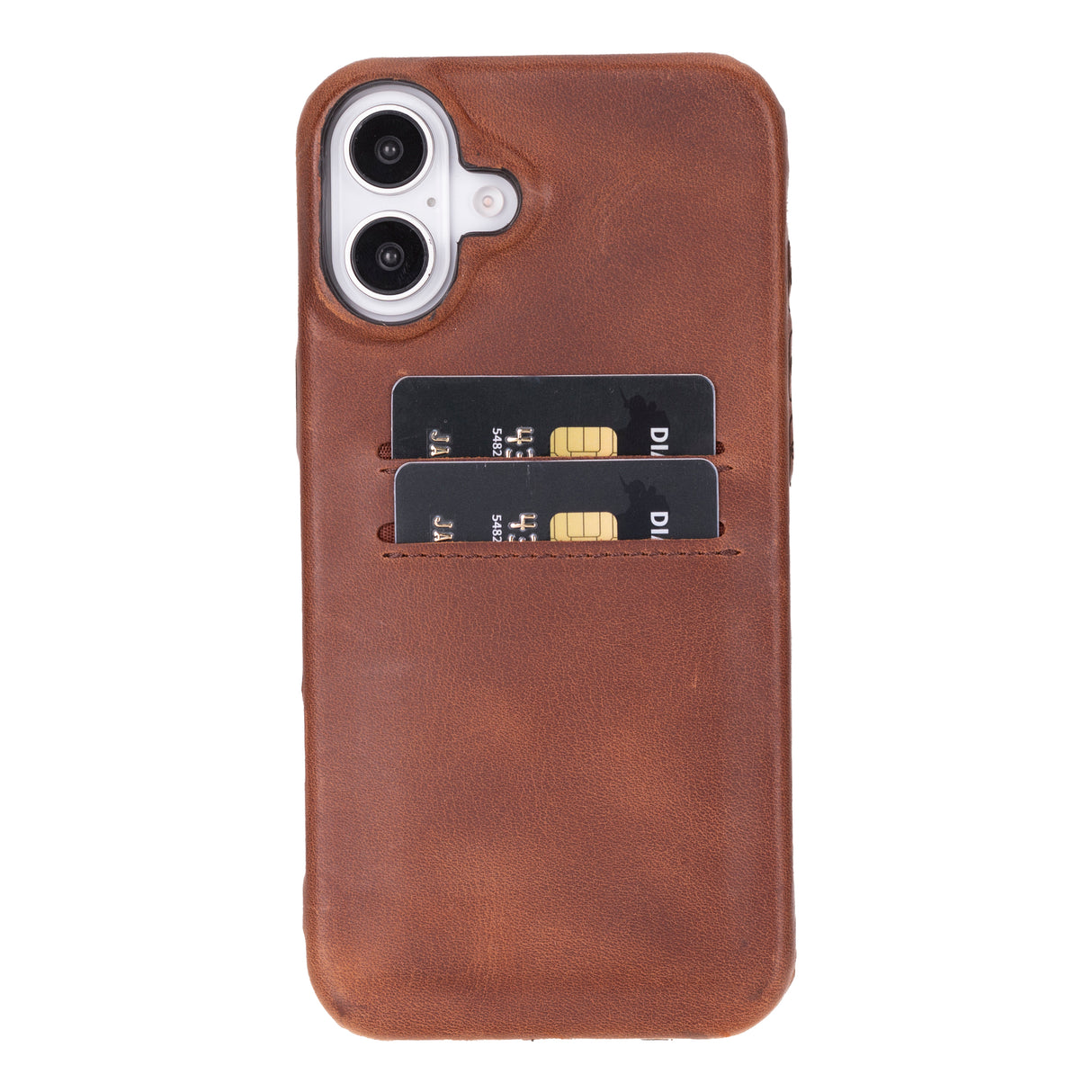 iPhone 16 Plus Leather Snap-On Wallet case