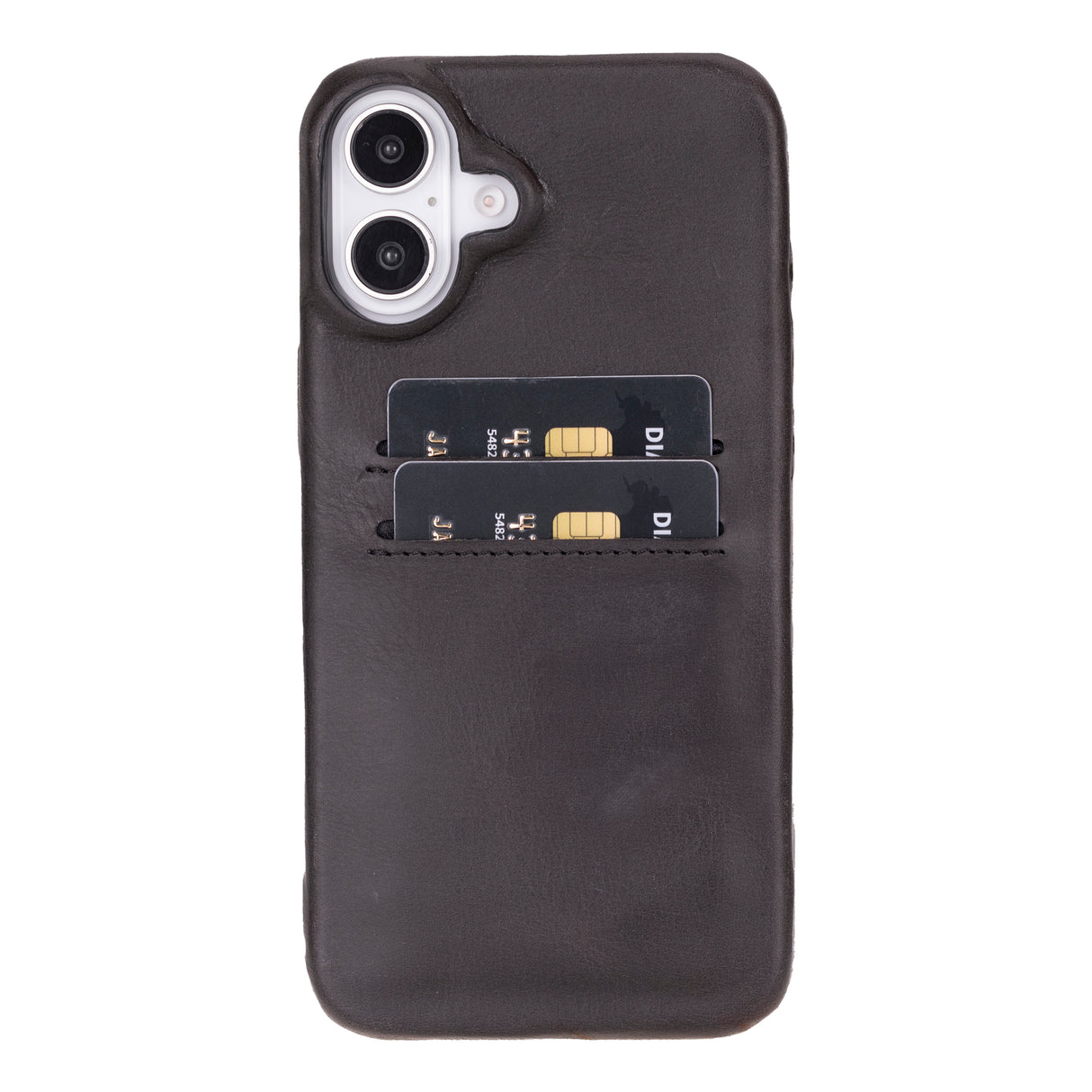 iPhone 16 Plus Leather Snap-On Wallet case