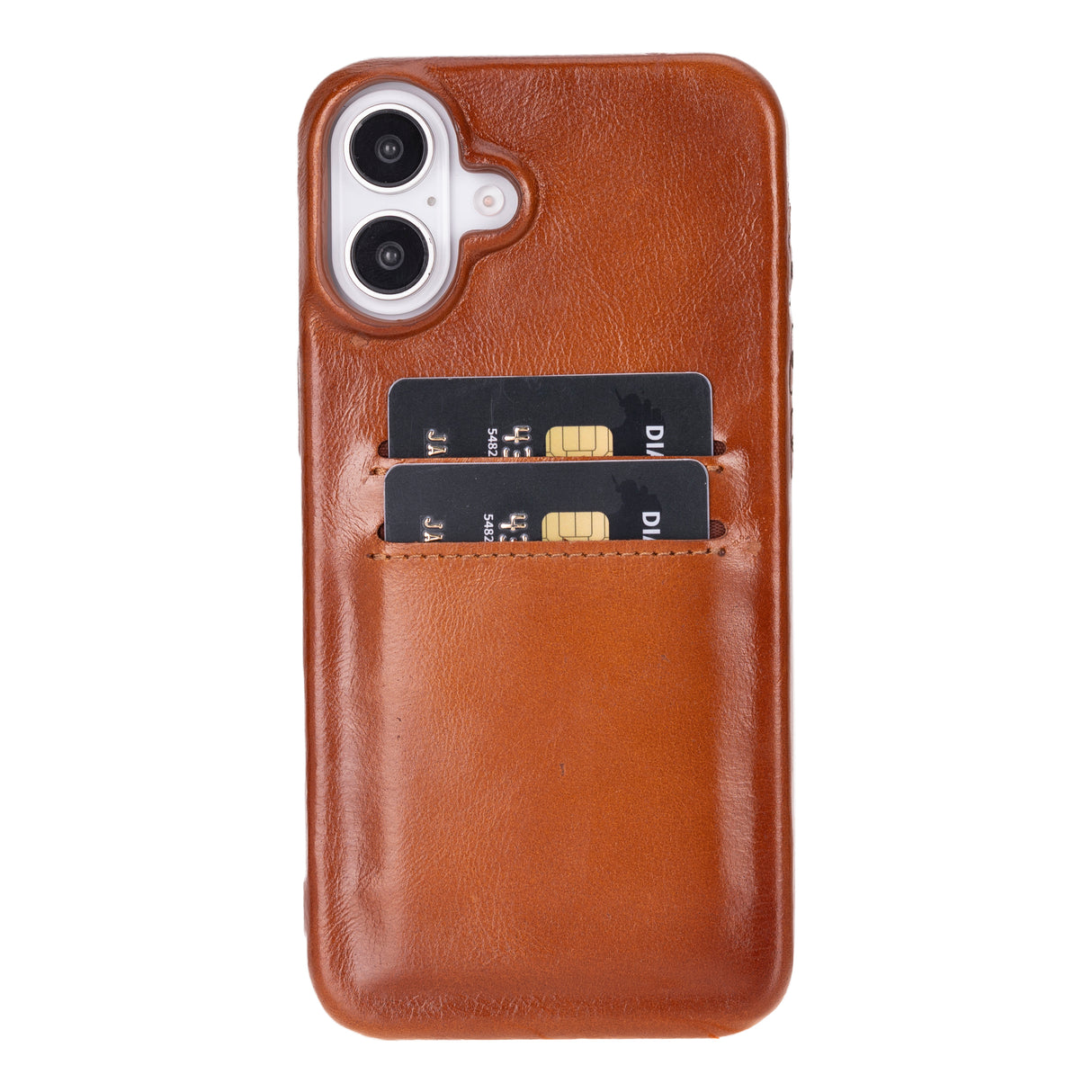 iPhone 16 Plus Leather Snap-On Wallet case