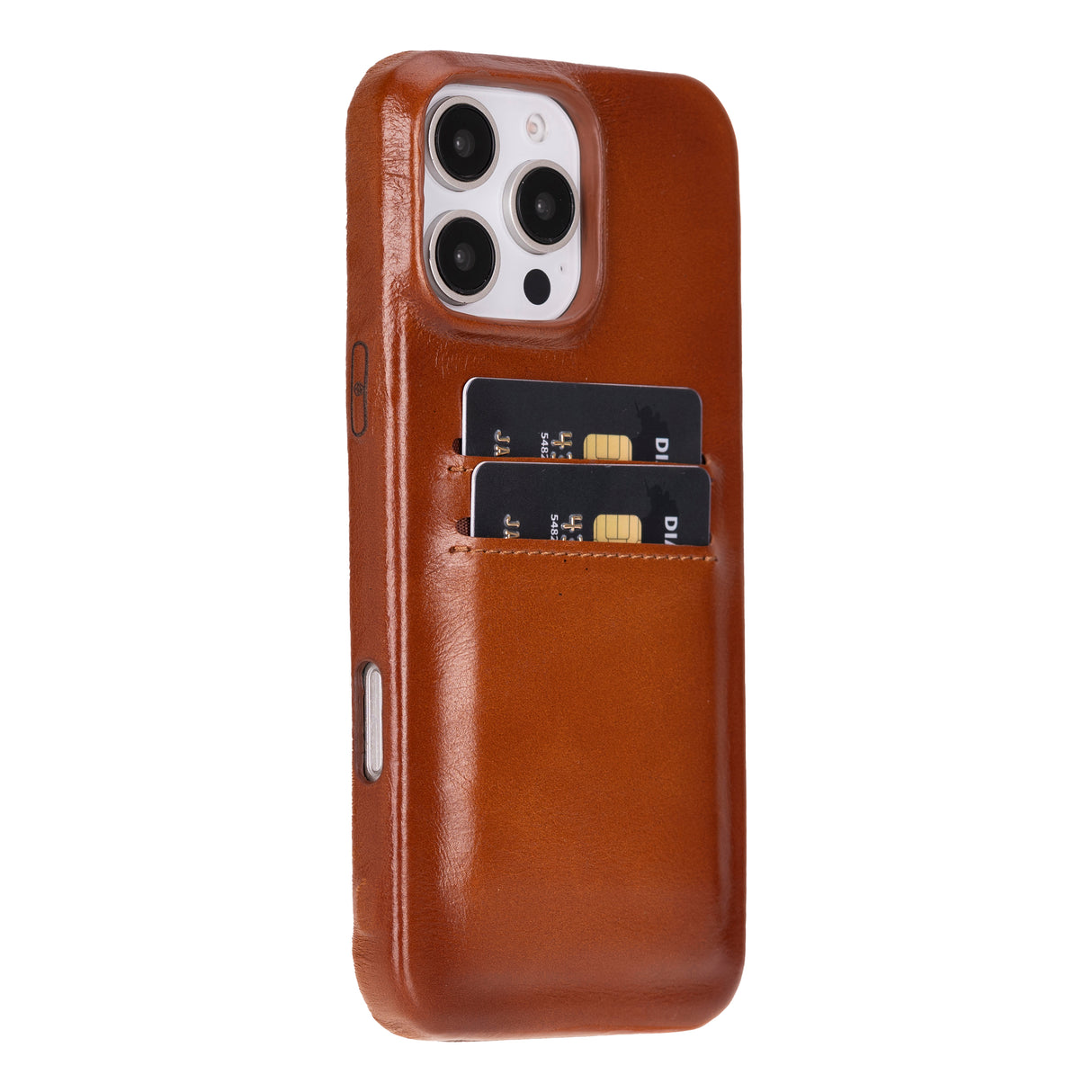 iPhone 16 Pro Max Leather Snap-on wallet case