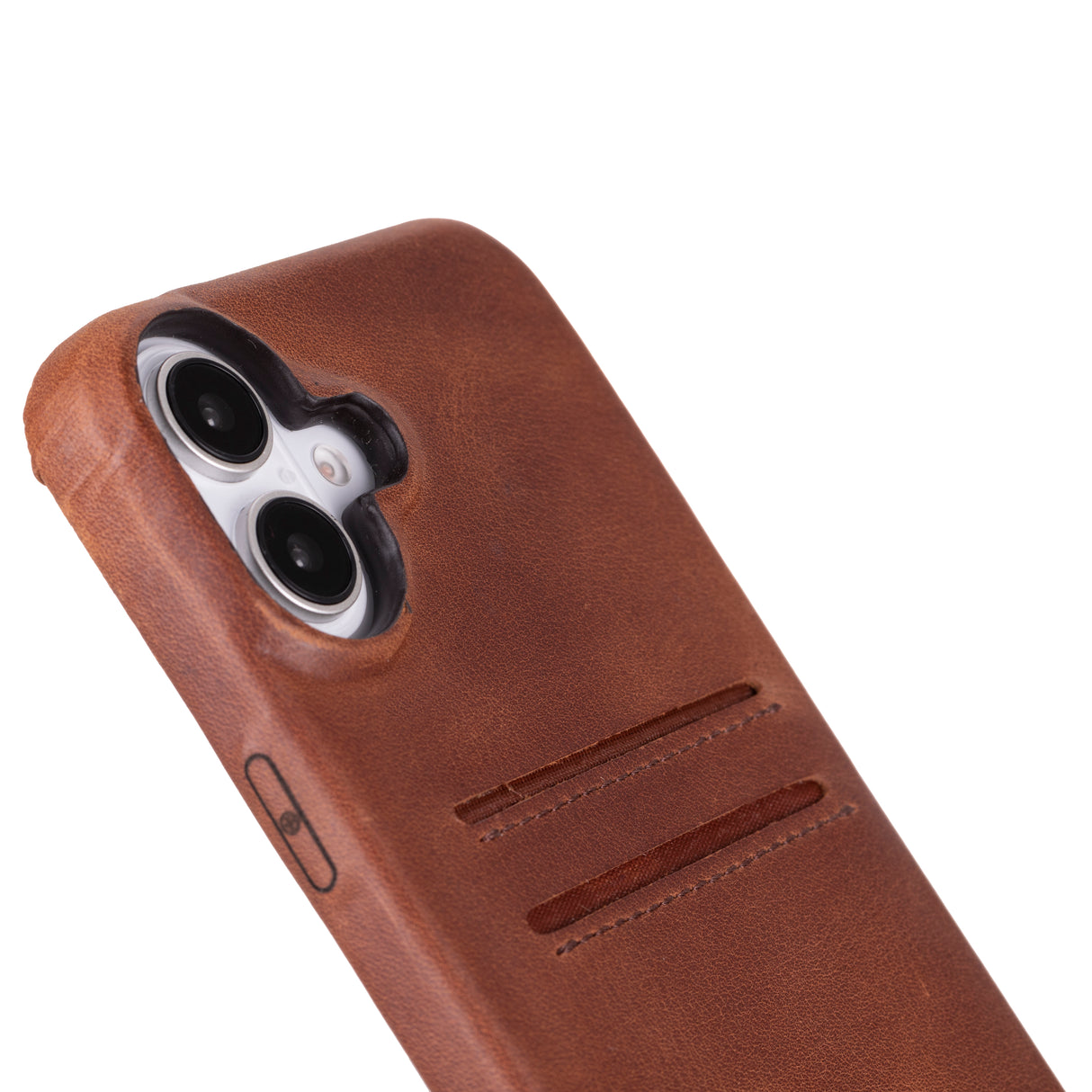 iPhone 16 Snap-on Leather Wallet Case