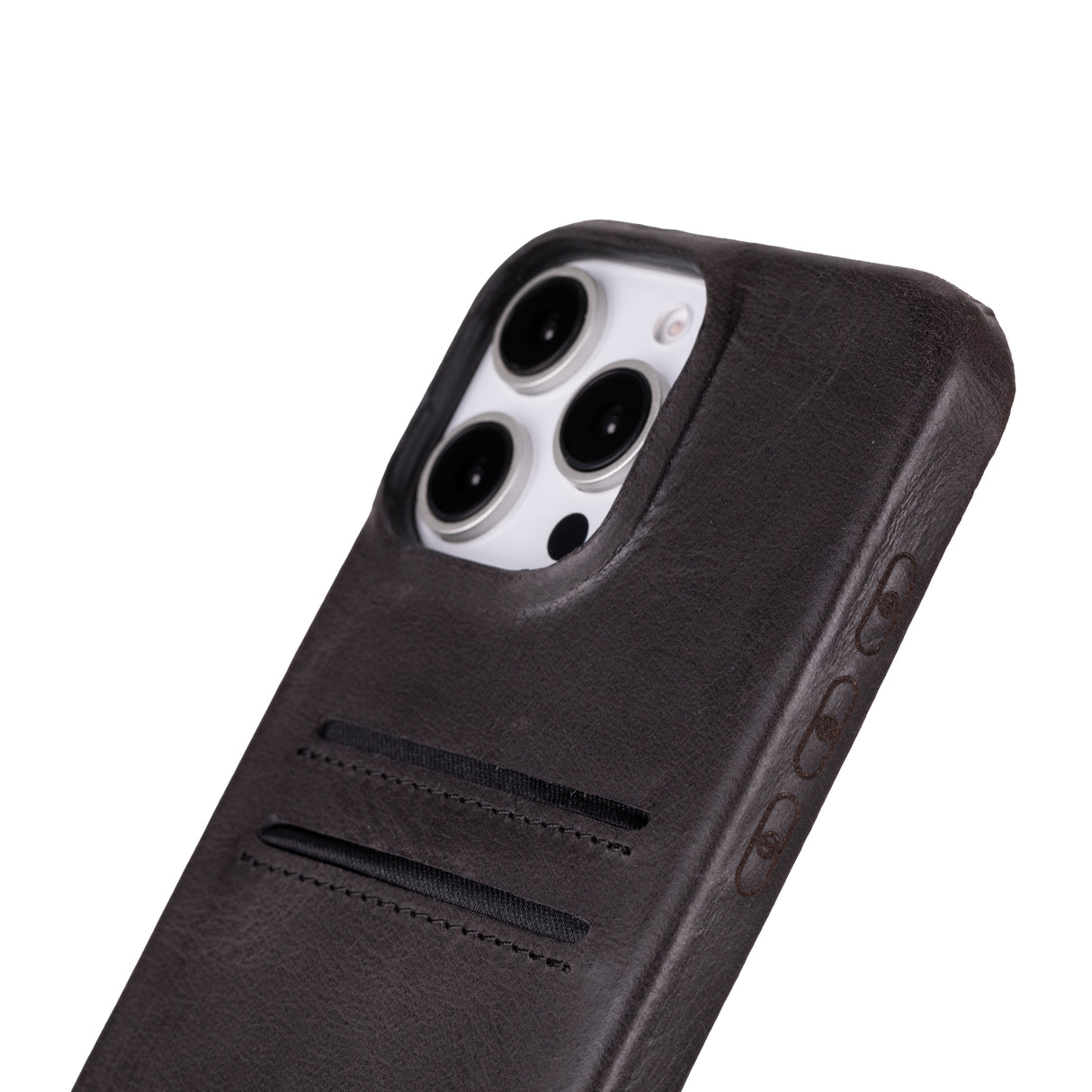 iPhone 16 Pro Max Leather Snap-on wallet case