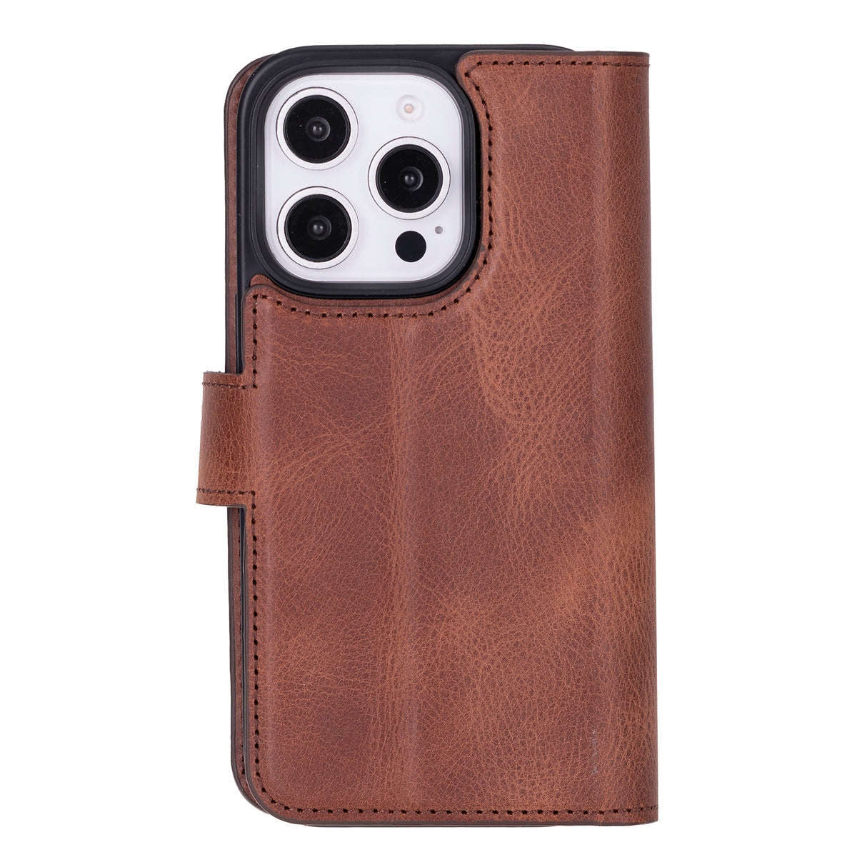 iPhone 16 Pro Dual Leather Wallet Case