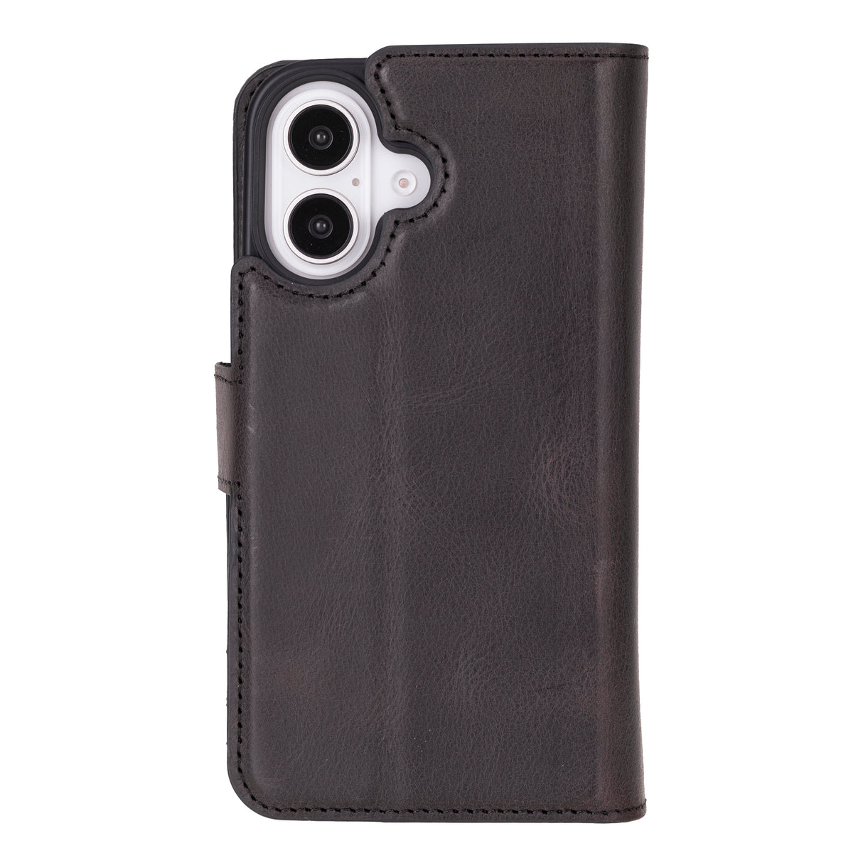 iPhone 16 E Leather Dual Wallet Case