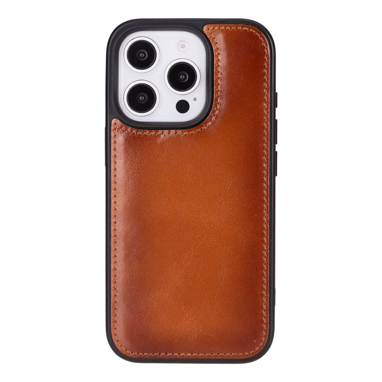 iPhone 16 Pro Leather Snap-on Flex Flat
