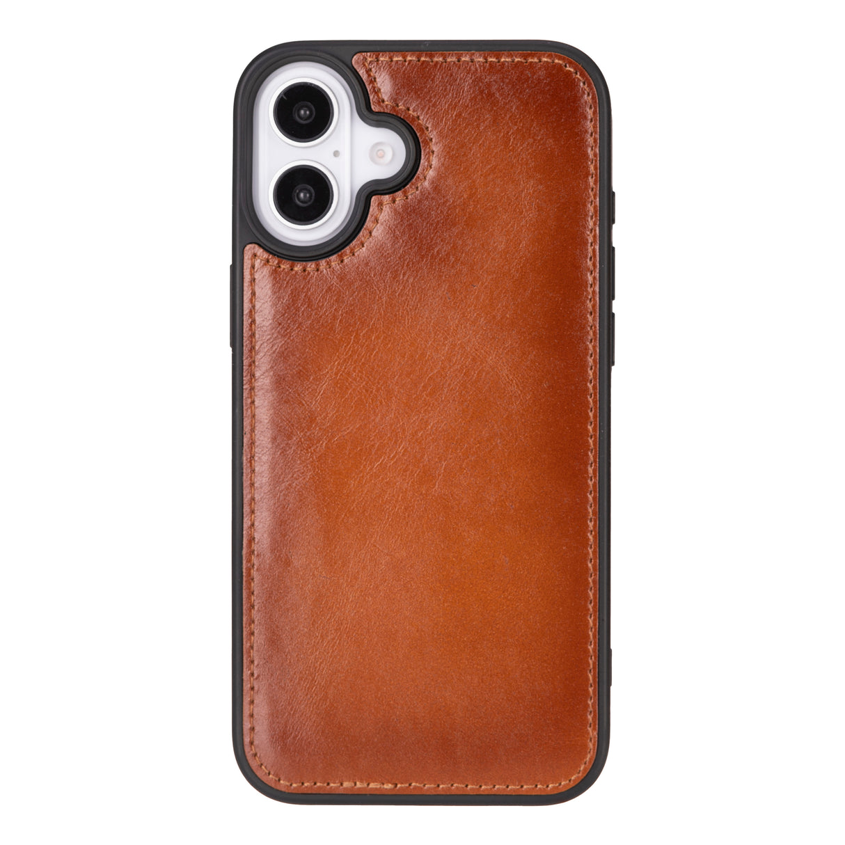 iPhone 16 Plus Leather Snap-on Flex Flat