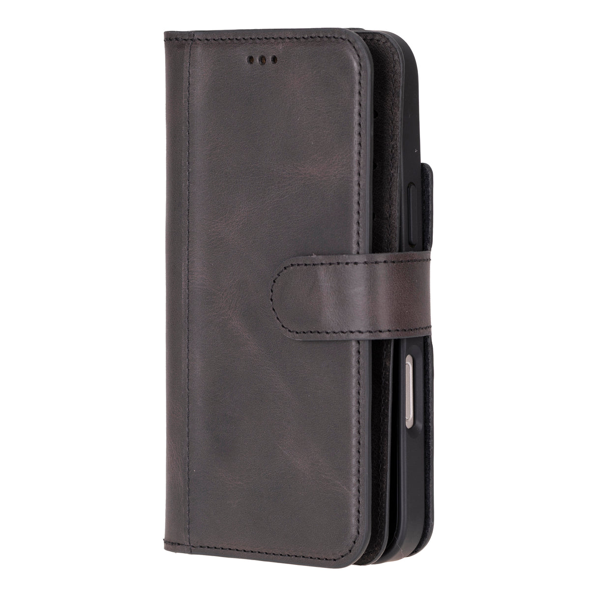 iPhone 16 E Leather Dual Wallet Case