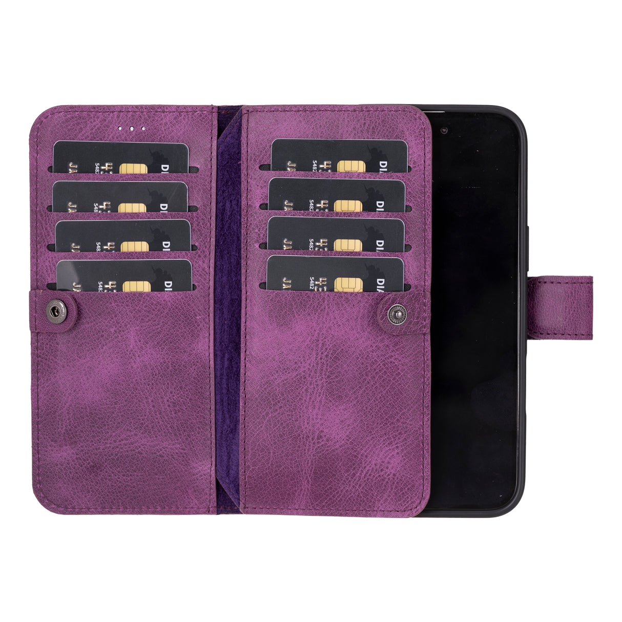 iPhone 16 Plus Leather Dual Wallet Case