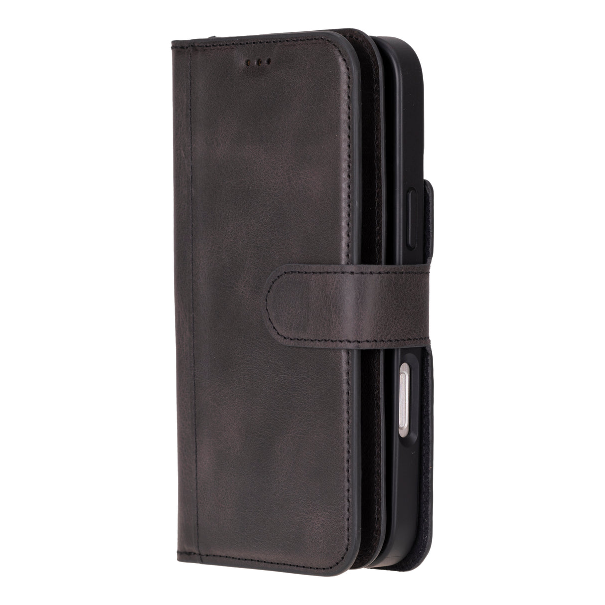iPhone 16 Pro Max Dual Leather Wallet Case
