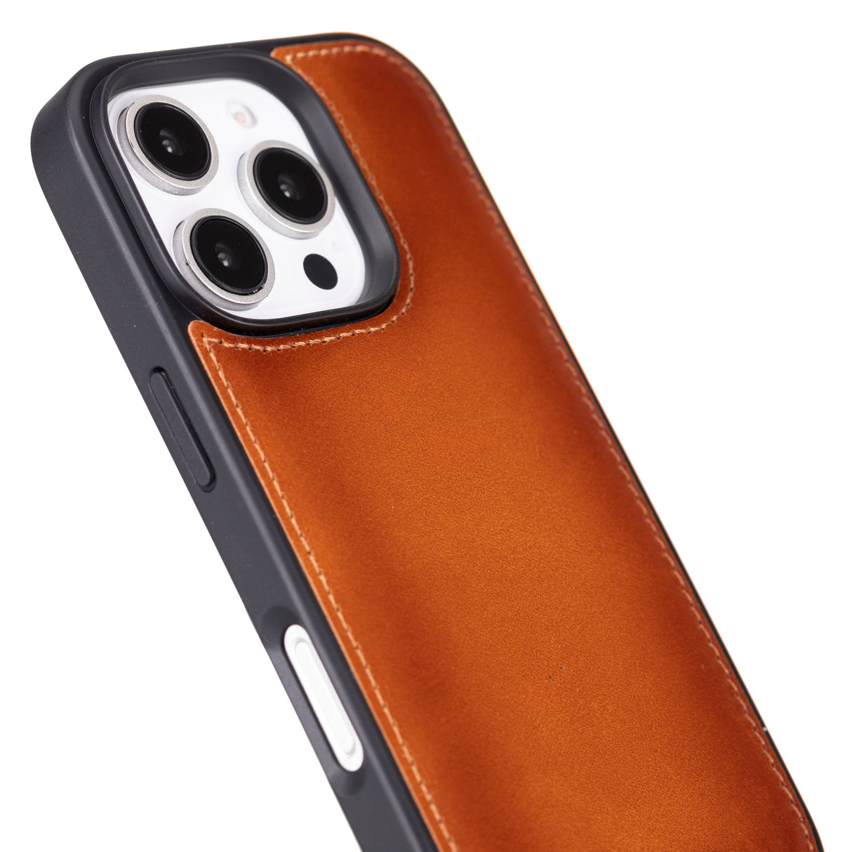 iPhone 16 Pro Leather Snap-on Flex Flat