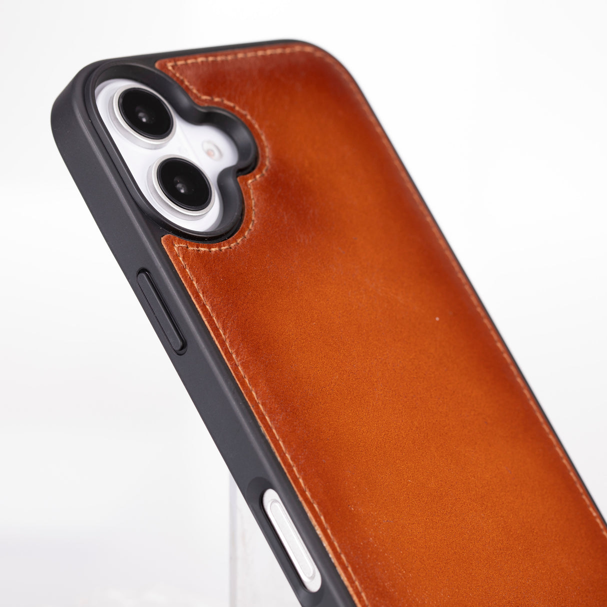 iPhone 16 Leather Snap-on Flex Flat