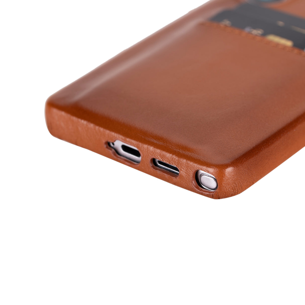 Samsung Galaxy S25 Ultra Snap-on Full Cover Leather Case with Credit Card Slots