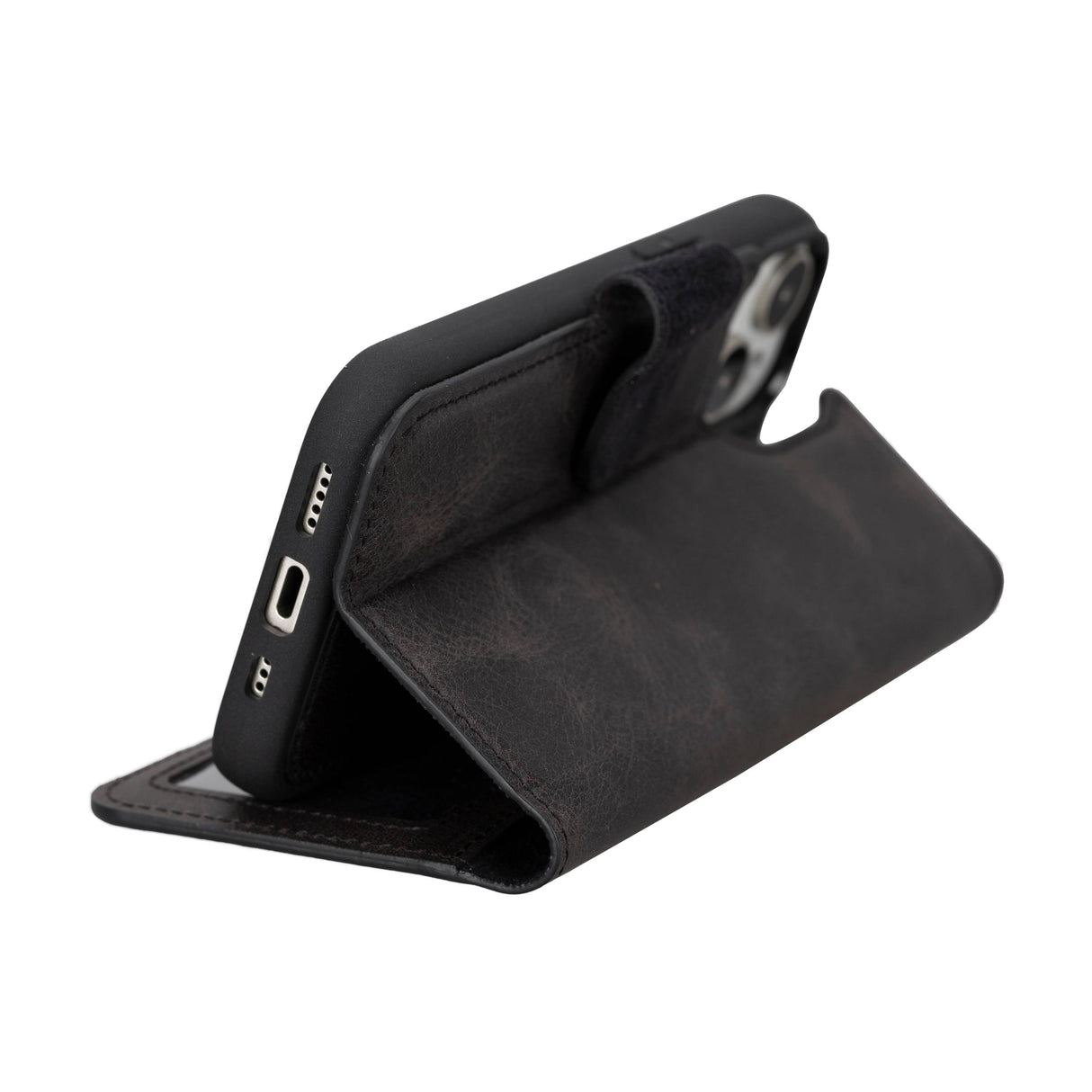 iPhone 15 Leather Wallet PhoneCase