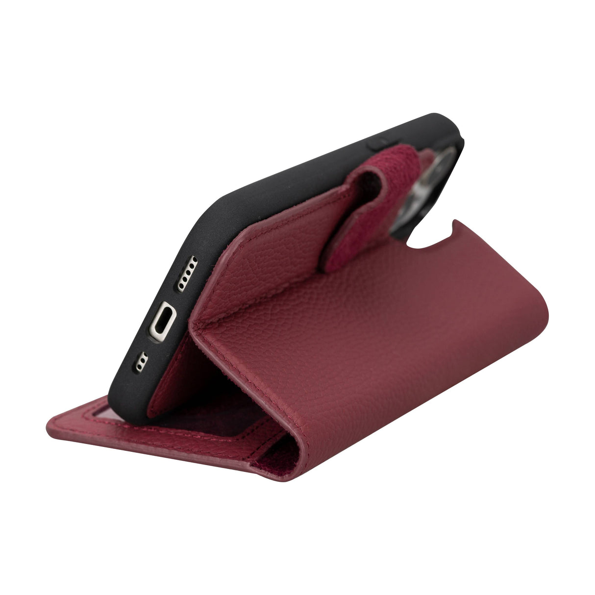 iPhone 15 Leather Wallet PhoneCase