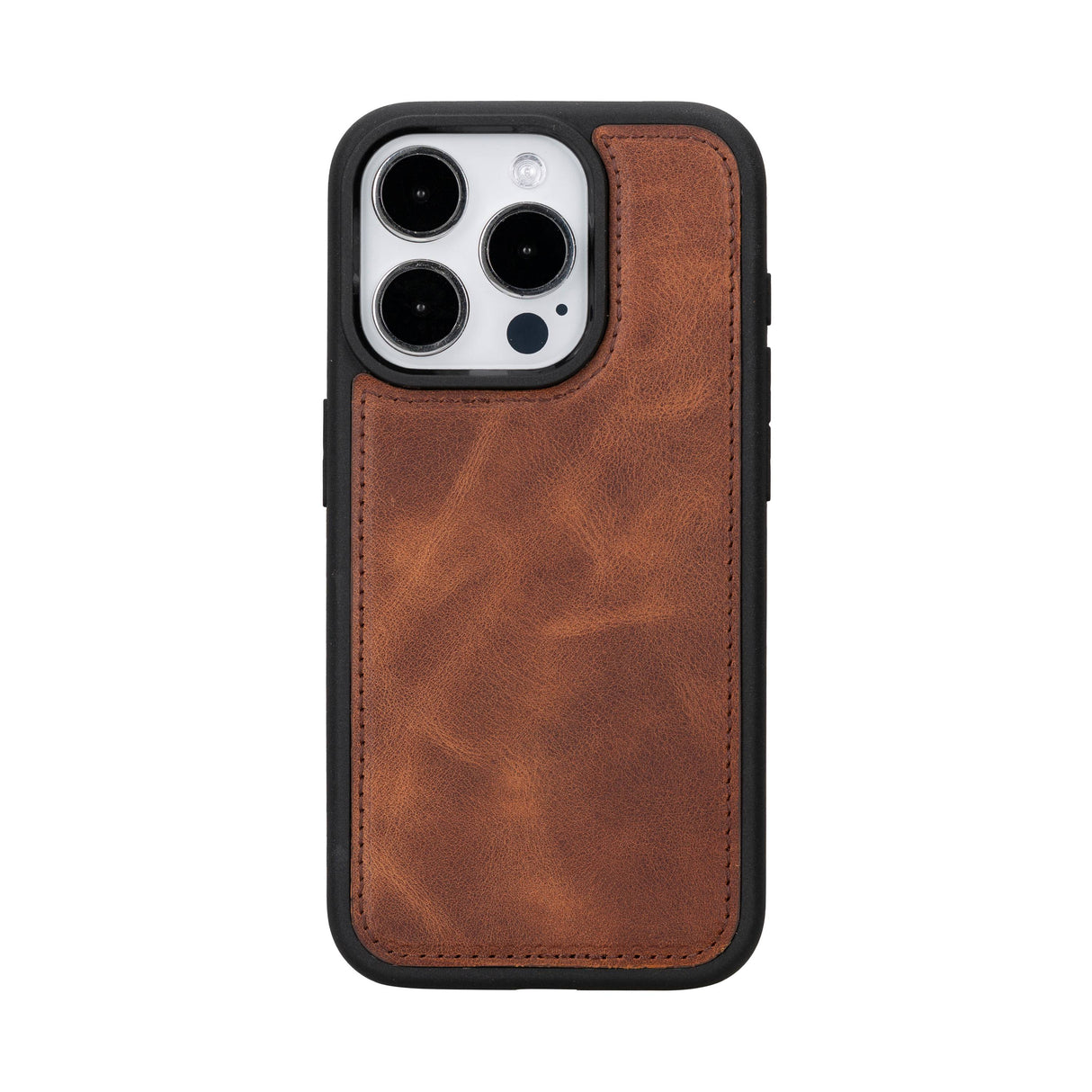 iPhone 15 Pro Leather Wallet Case