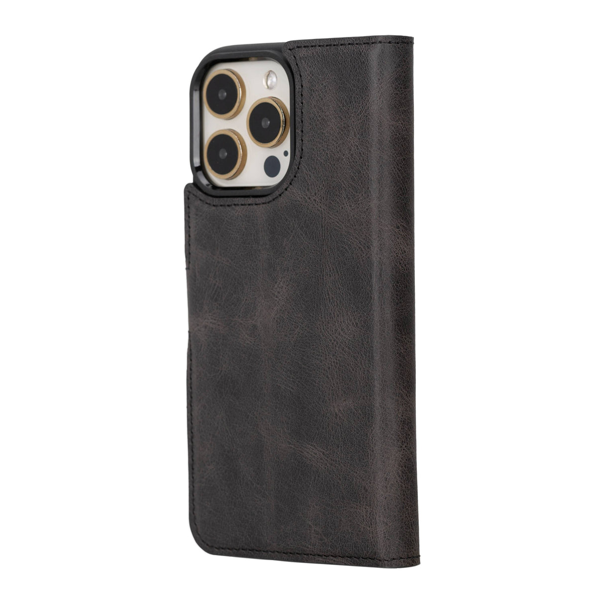 iPhone 15 Pro Max Leather Wallet Case