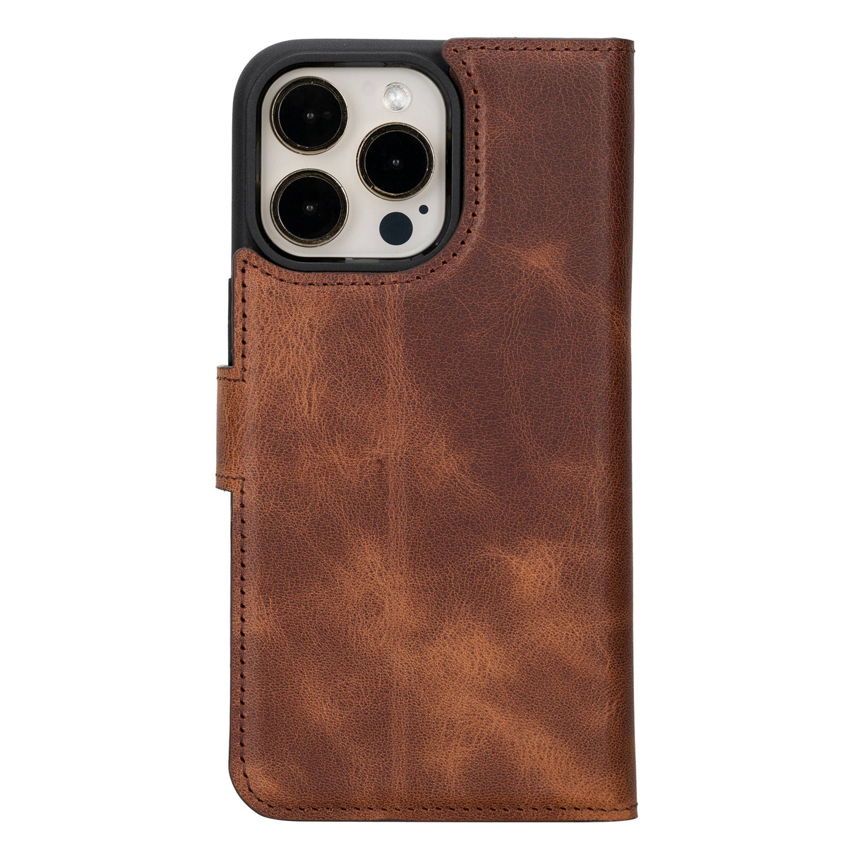 iPhone 15 Pro Max Leather Wallet Case