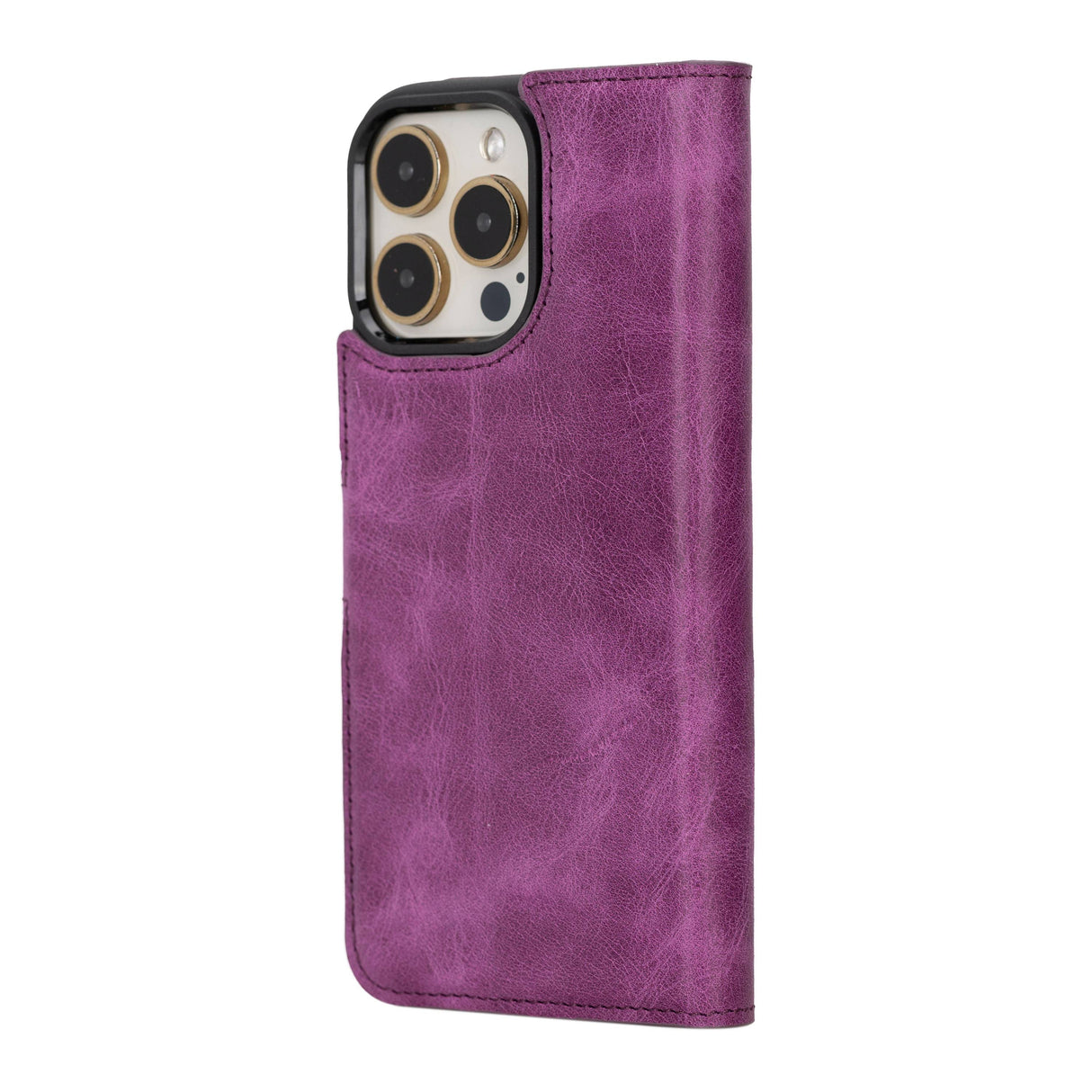 iPhone 15 Pro Max Leather Wallet Case